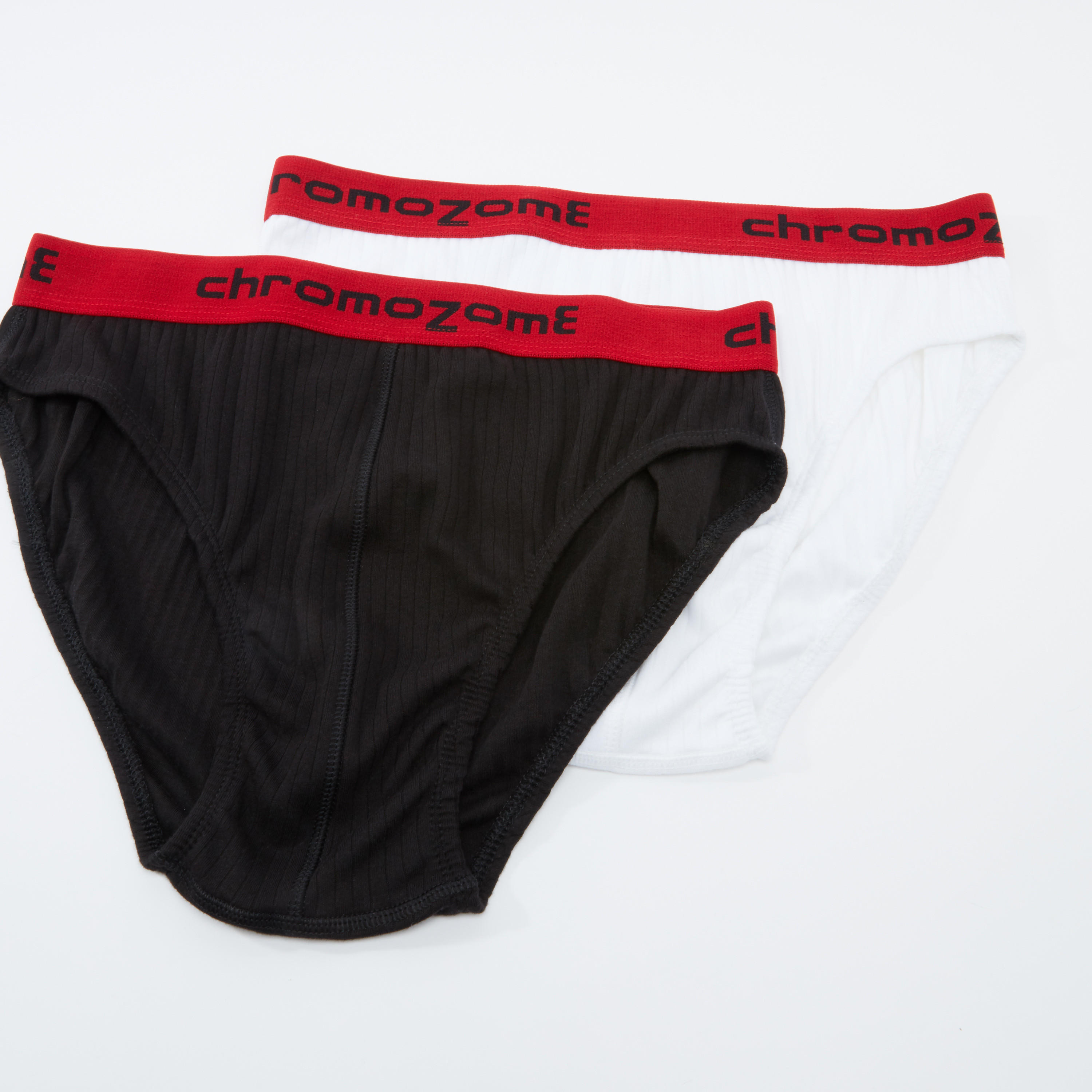 سراويل داخلية بخصر مطّاطي منقوش كروموزوم - طقم من قطعتين-men-clothing-innerwear-underwear-image-1