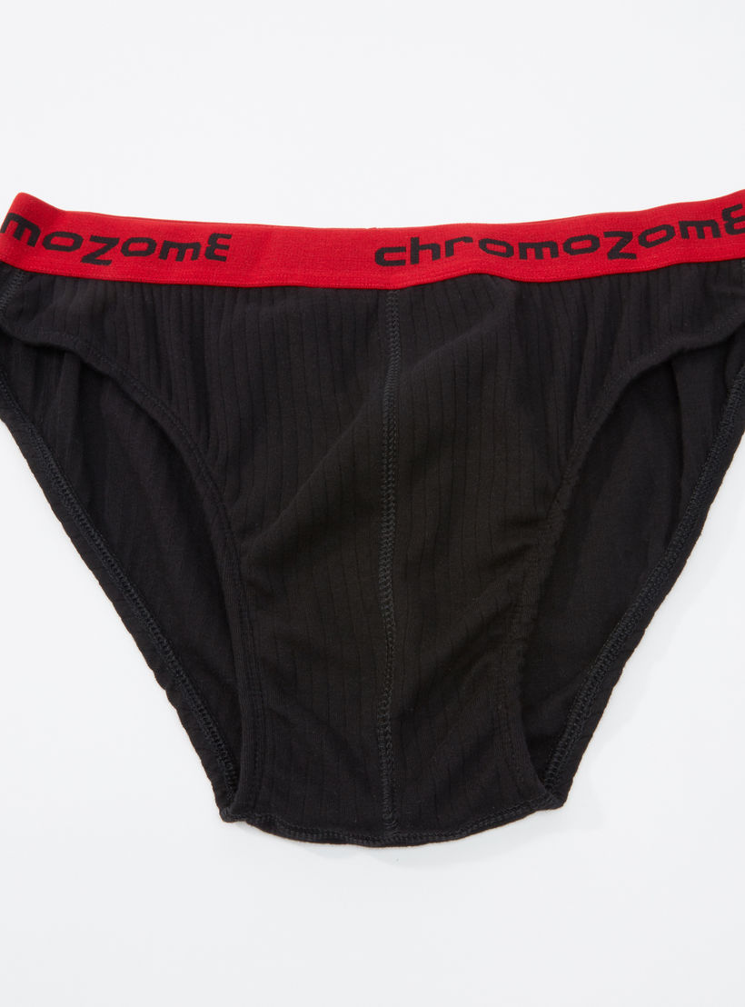 سراويل داخلية بخصر مطّاطي منقوش كروموزوم - طقم من قطعتين-men-clothing-innerwear-underwear-image-2
