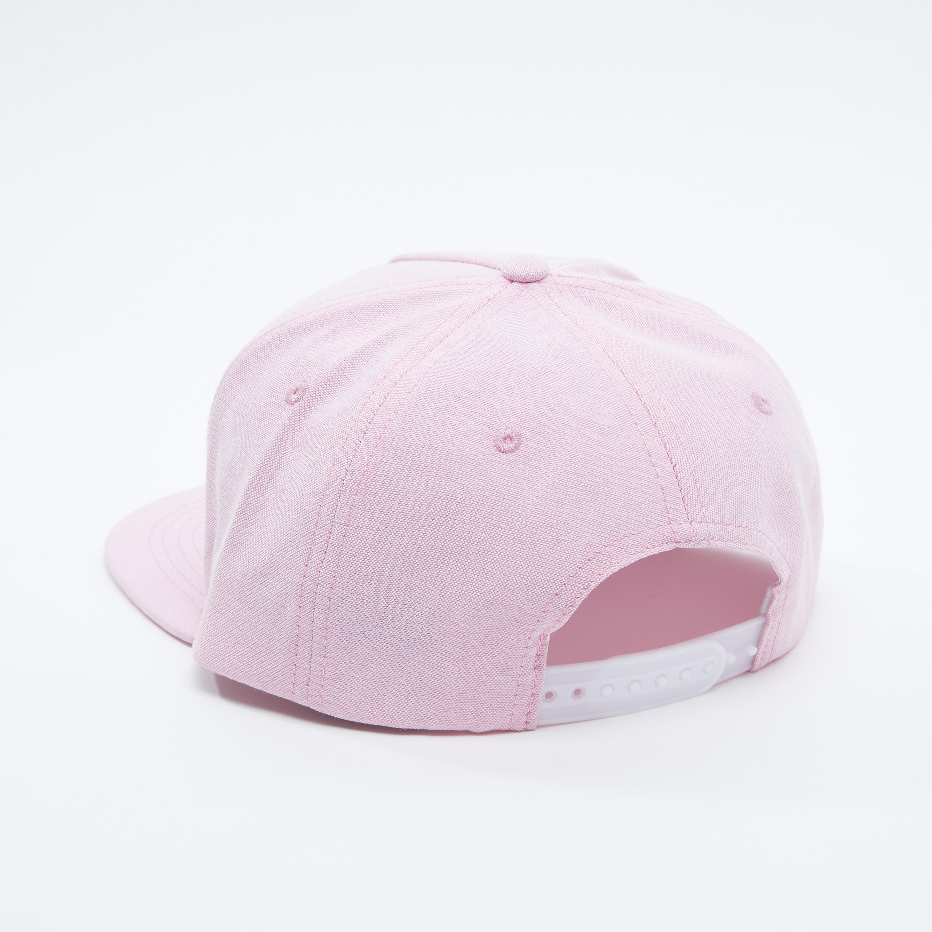 Textured Cap with Embroidery and Snap Closure-men-caps-image-4