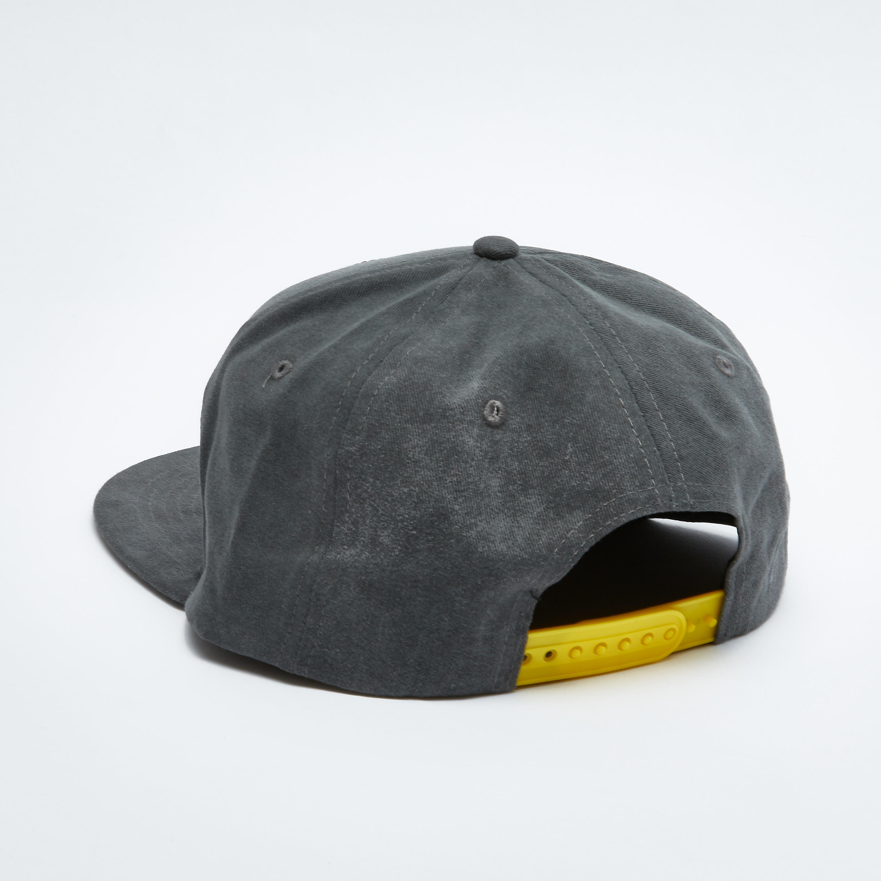 Textured Cap with Snap Closure-men-caps-image-3