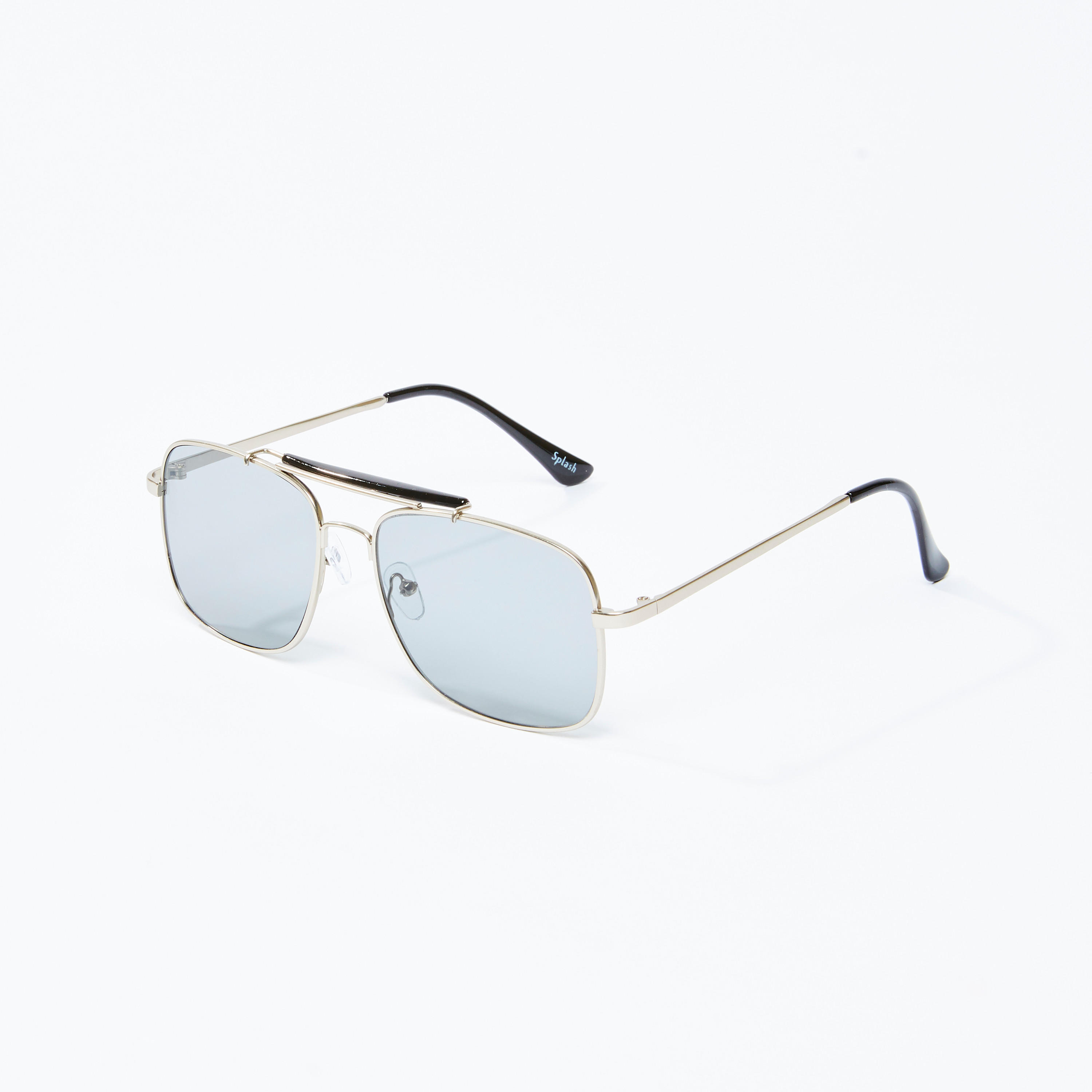 نظّارة شمسية مربّعة بإطار كامل-men-sunglasses-image-1