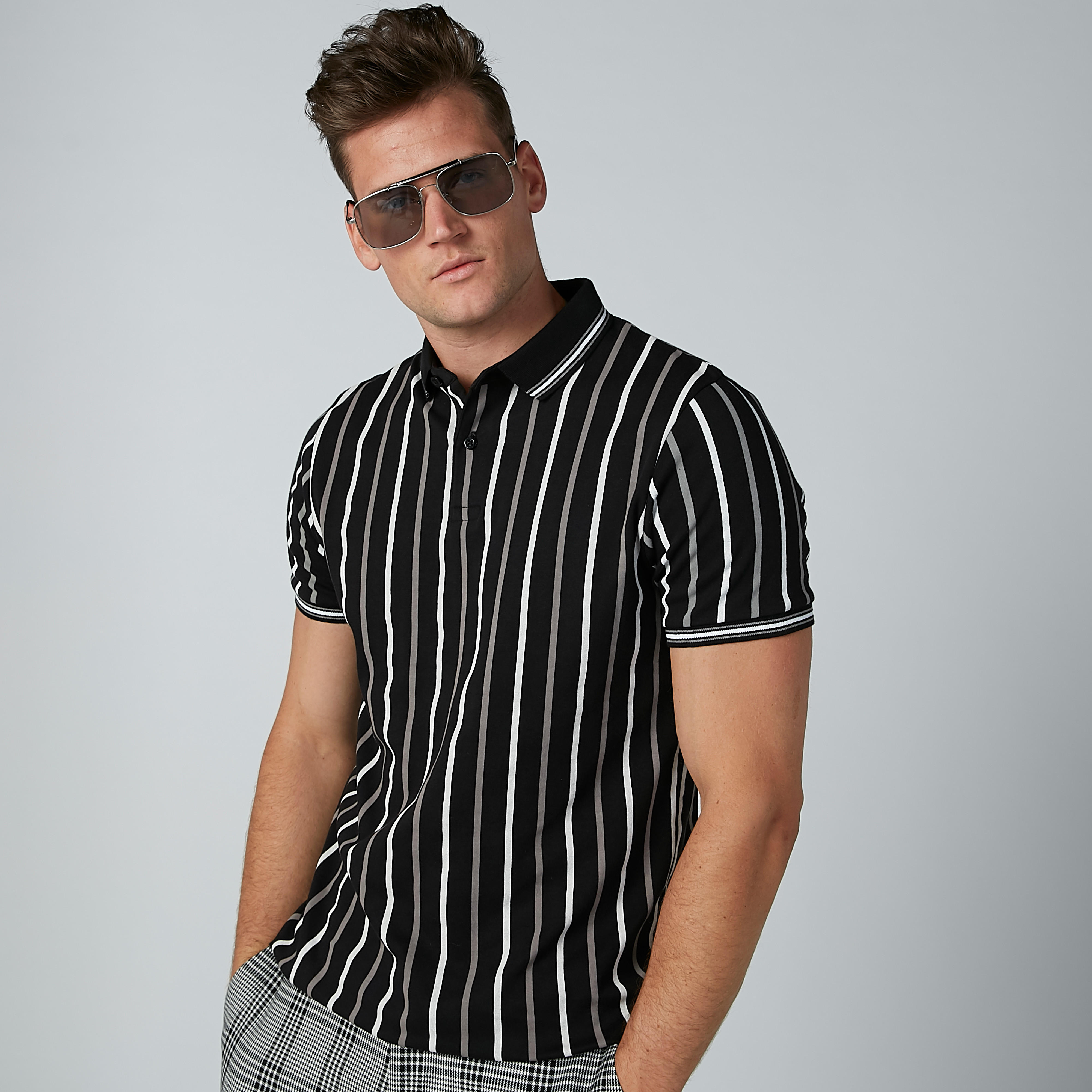 نظّارة شمسية مربّعة بإطار كامل-men-sunglasses-image-2