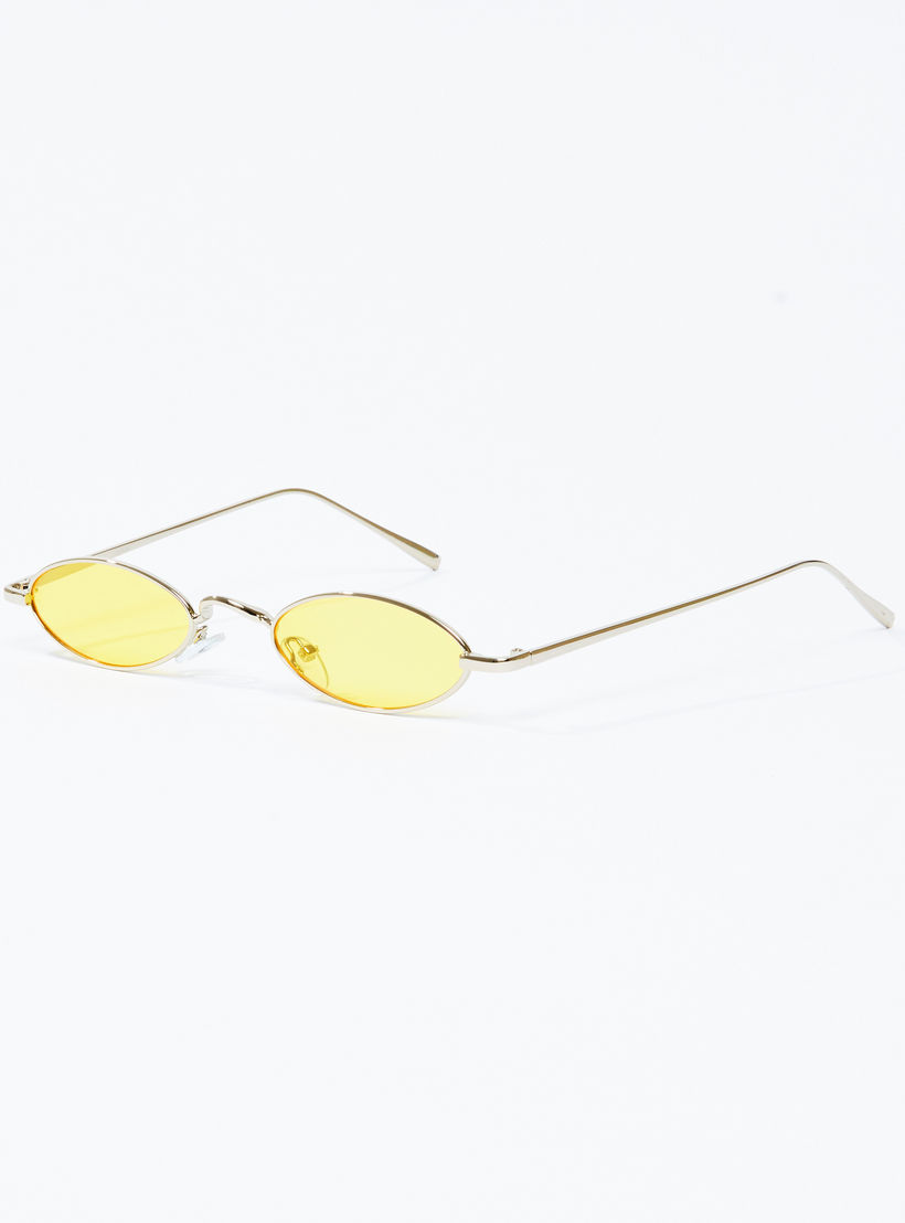 نظّارة شمسية بيضاوية بإطار كامل ووسادات للأنف-men-sunglasses-image-1