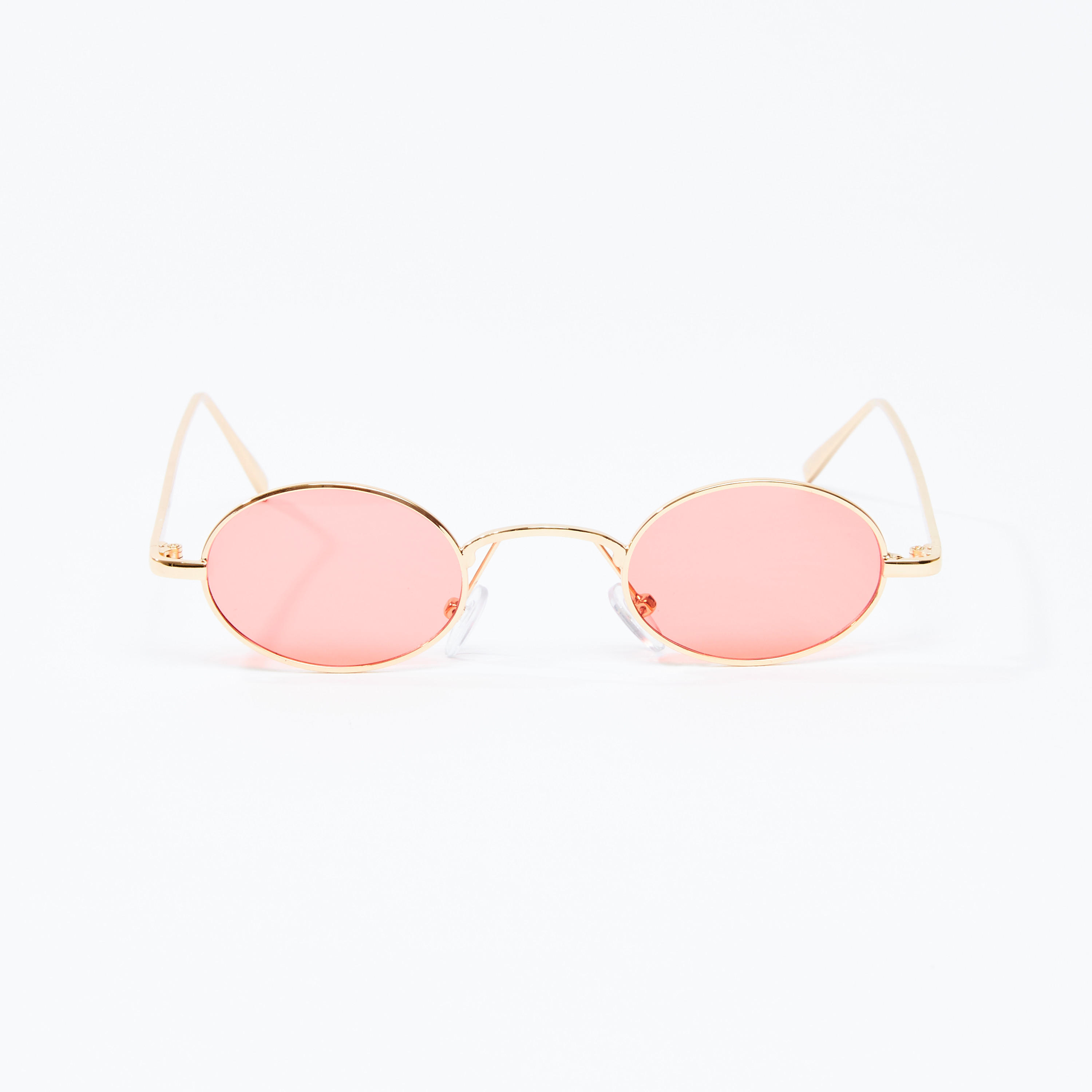 نظارة شمسية بيضاوية بإطار ميتاليك زجاجي-men-sunglasses-image-4