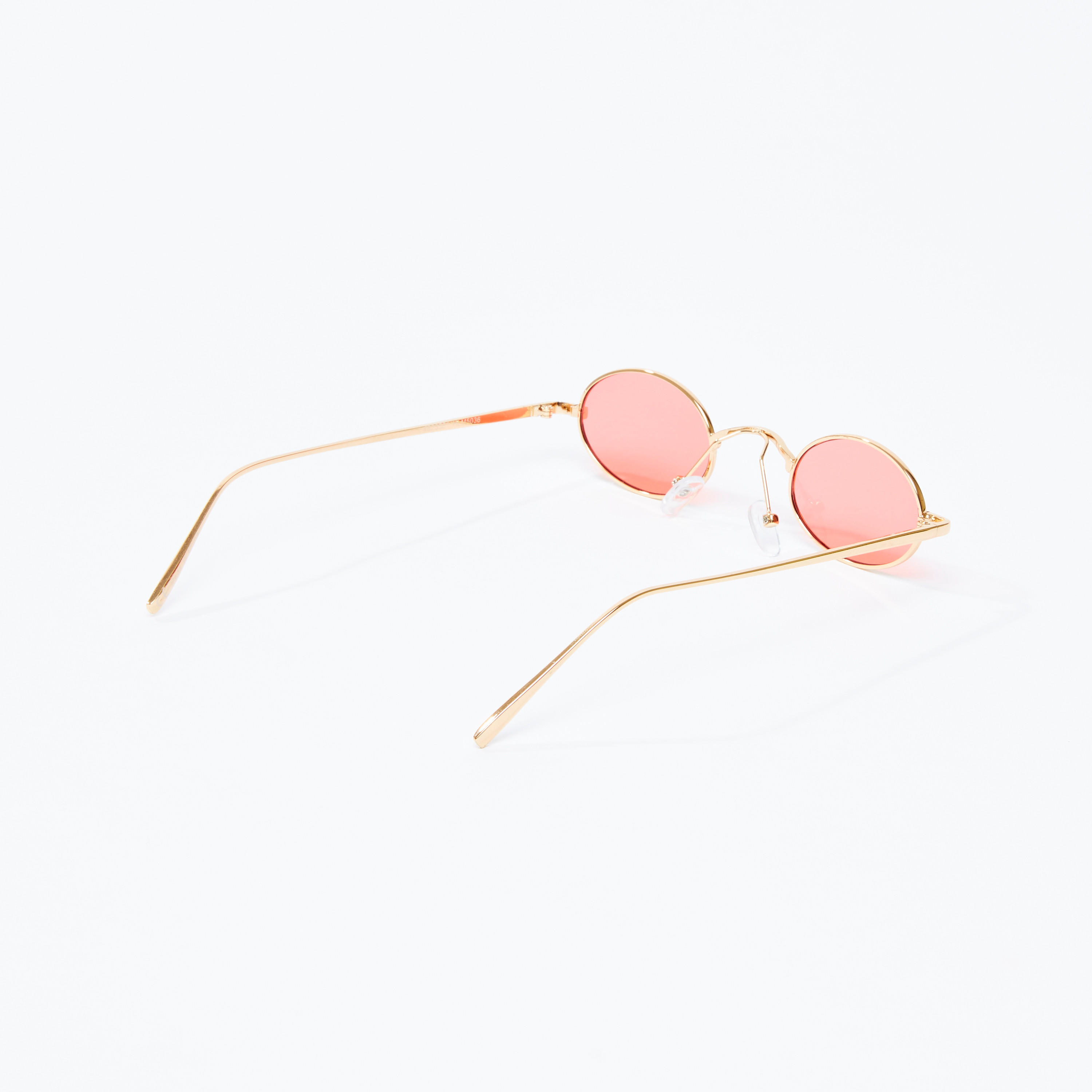 نظارة شمسية بيضاوية بإطار ميتاليك زجاجي-men-sunglasses-image-5