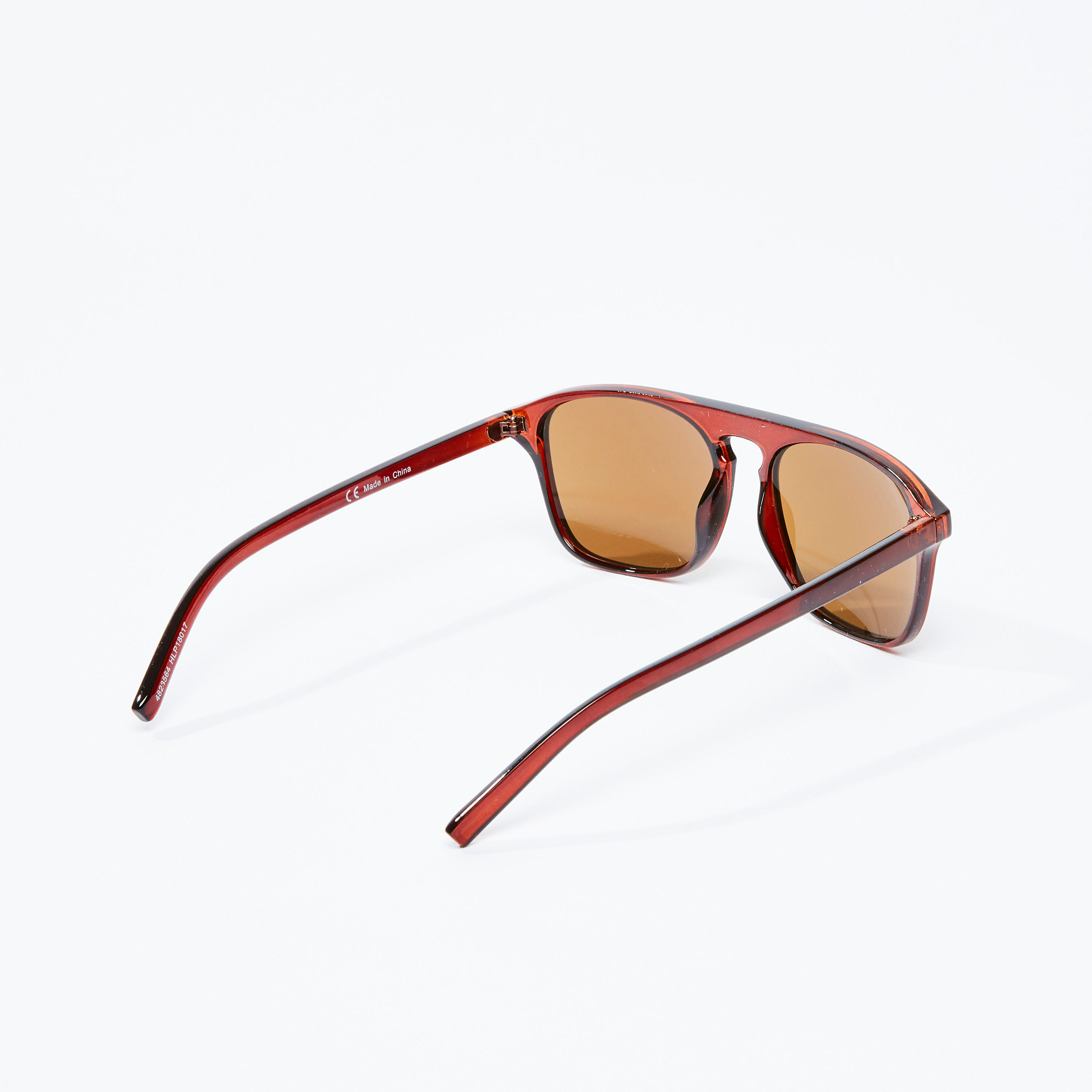 نظّارة شمسيّة واي فيرار مربّعة بإطار كامل سادة-men-sunglasses-image-5