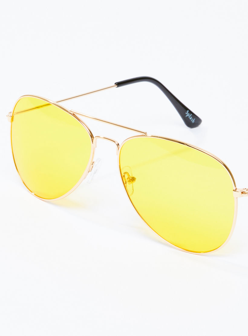 نظّارة شمسية أفياتور بإطار كامل-men-sunglasses-image-3