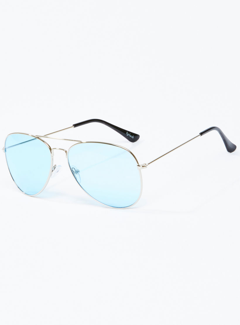 نظّارة شمسية أفياتور بإطار كامل-men-sunglasses-image-1