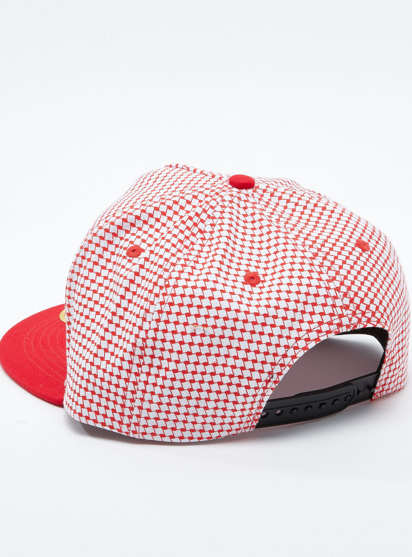 قبّعة كاب كاروهات بمكبس إغلاق-men-caps-image-1