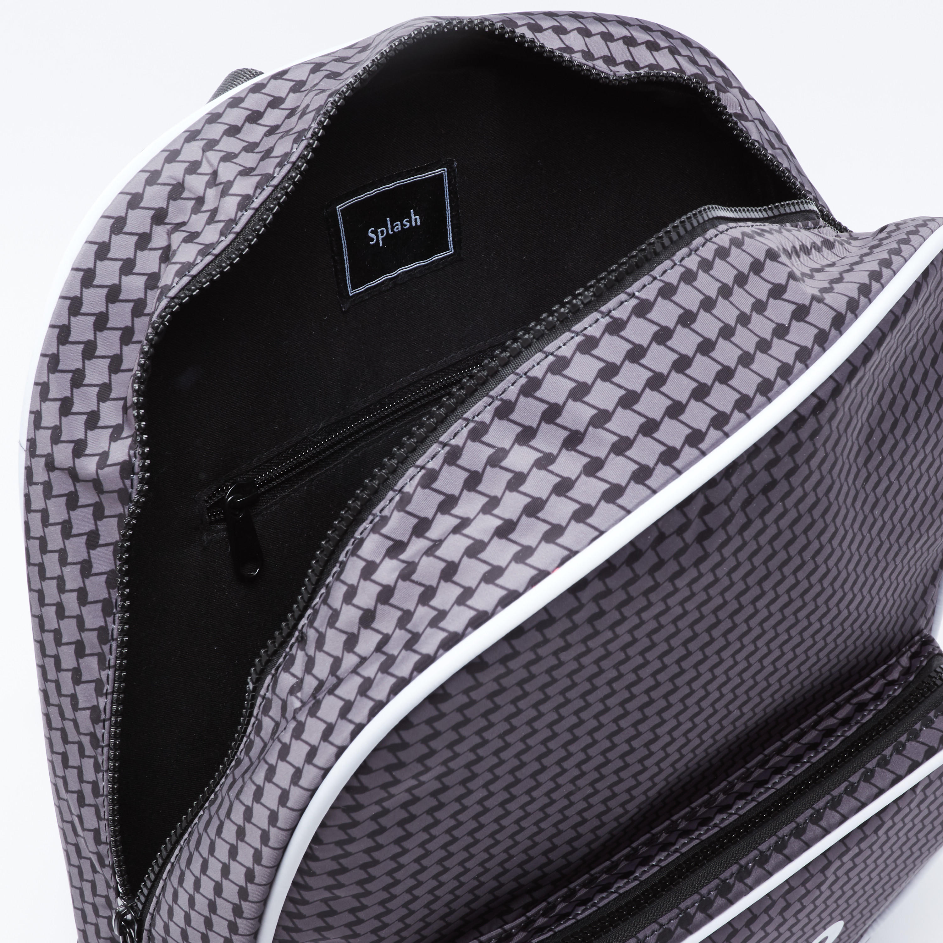 Printed Backpack with Adjustable Shoulder Straps and Zip Closure-men-bags-image-5