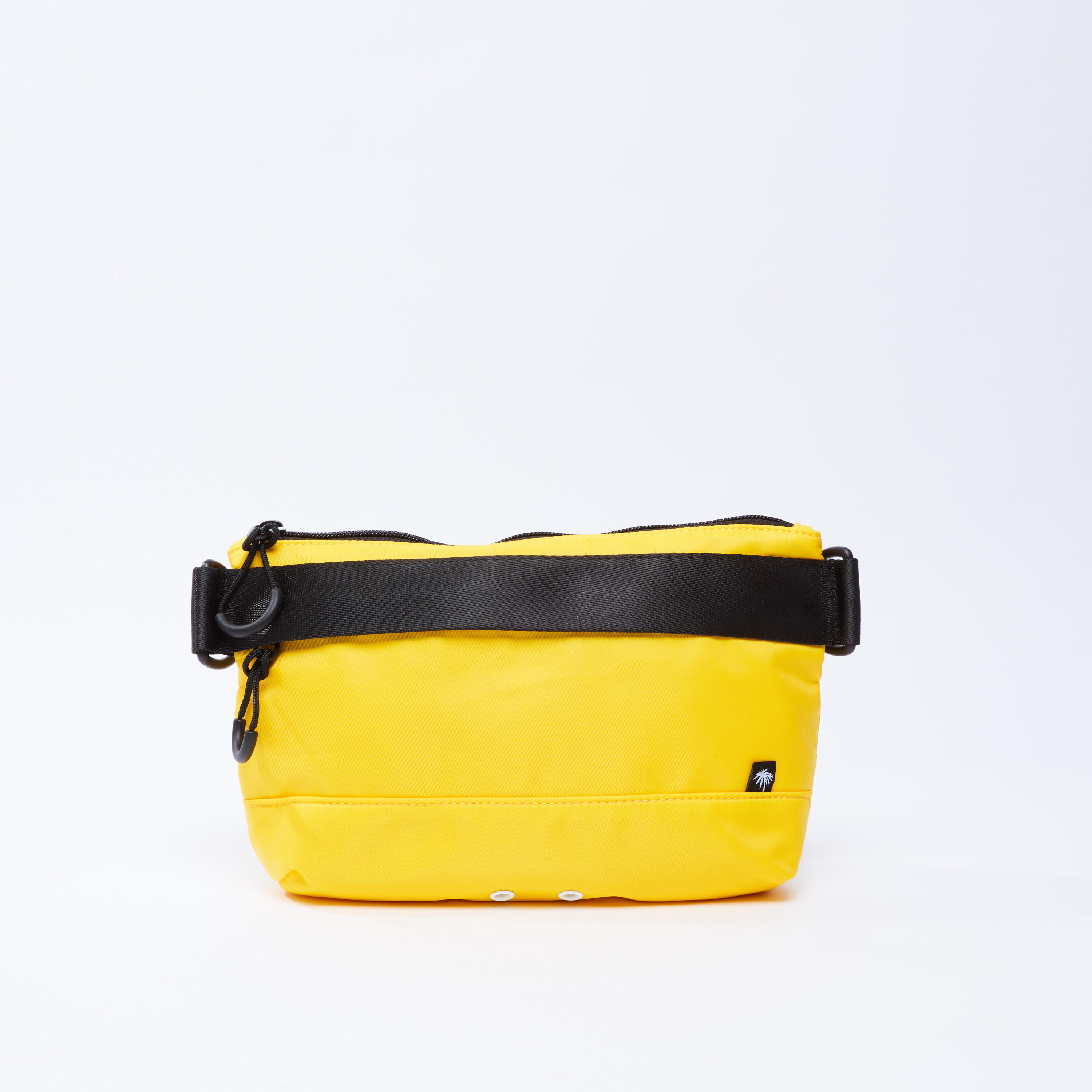 Plain Crossbody Bag with Adjustable Strap and Zip Closure-men-bags-image-1