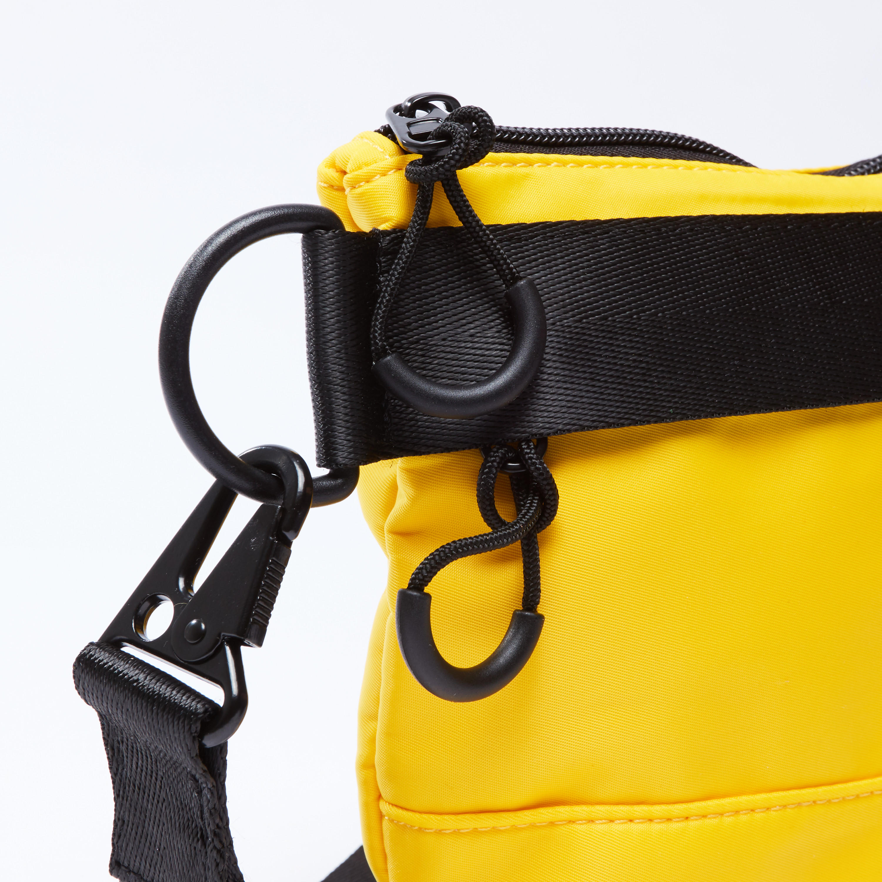 Plain Crossbody Bag with Adjustable Strap and Zip Closure-men-bags-image-4
