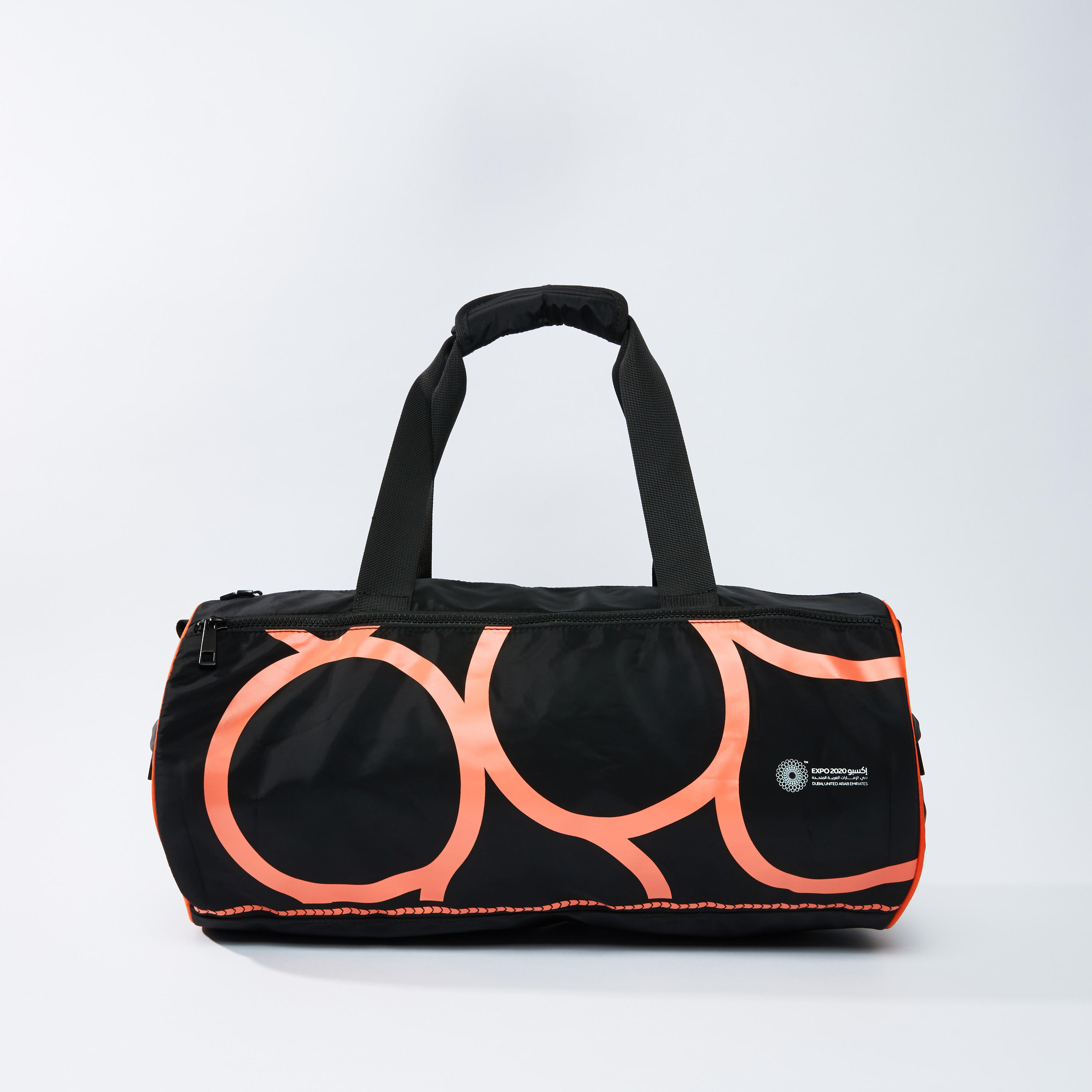 شنطة دافل بمقابض مزدوجة وحمالات قابلة للفصل وطبعات-men-bags-image-1