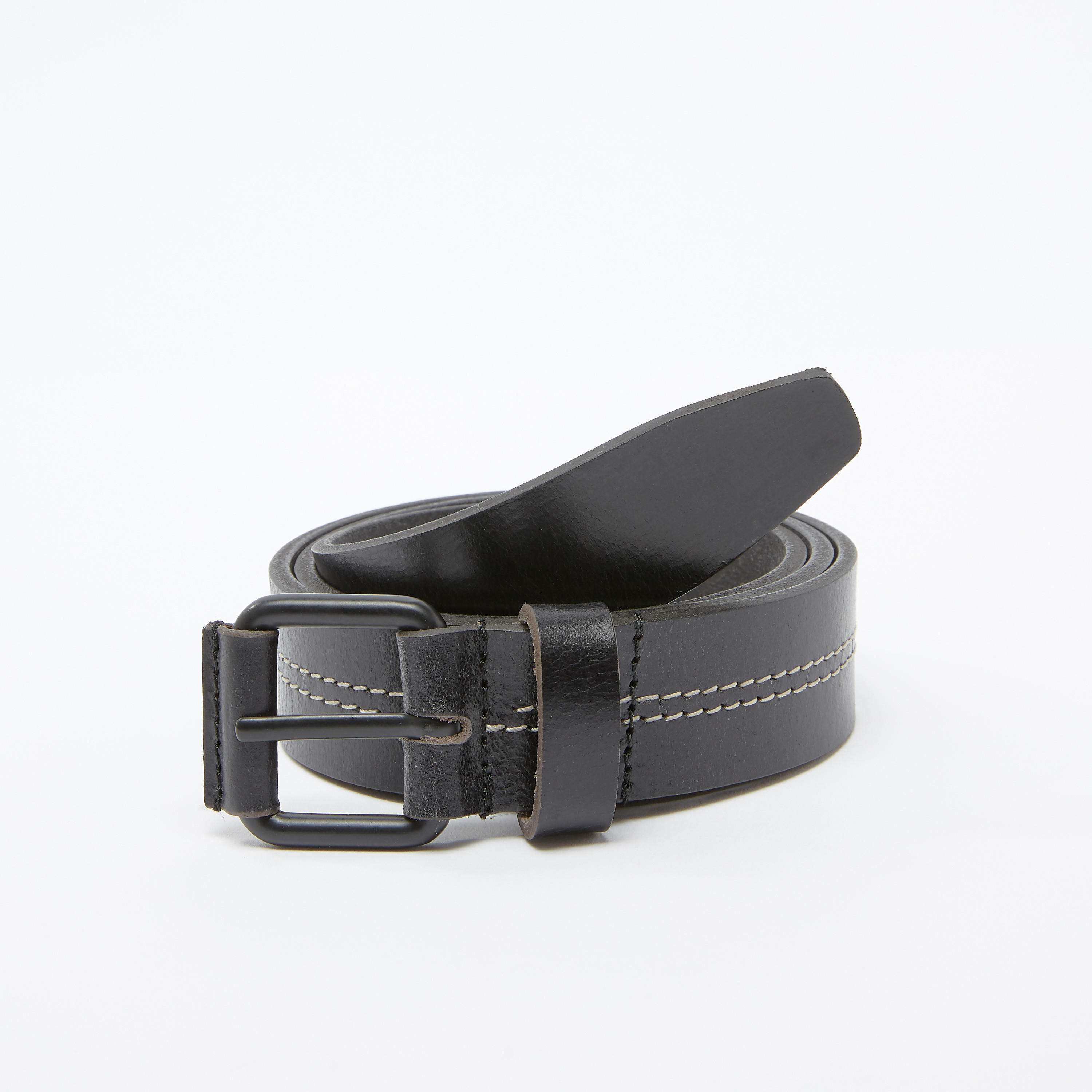 Textured Belt with Pin Buckle-men-beltsandwallets-belts-image-1