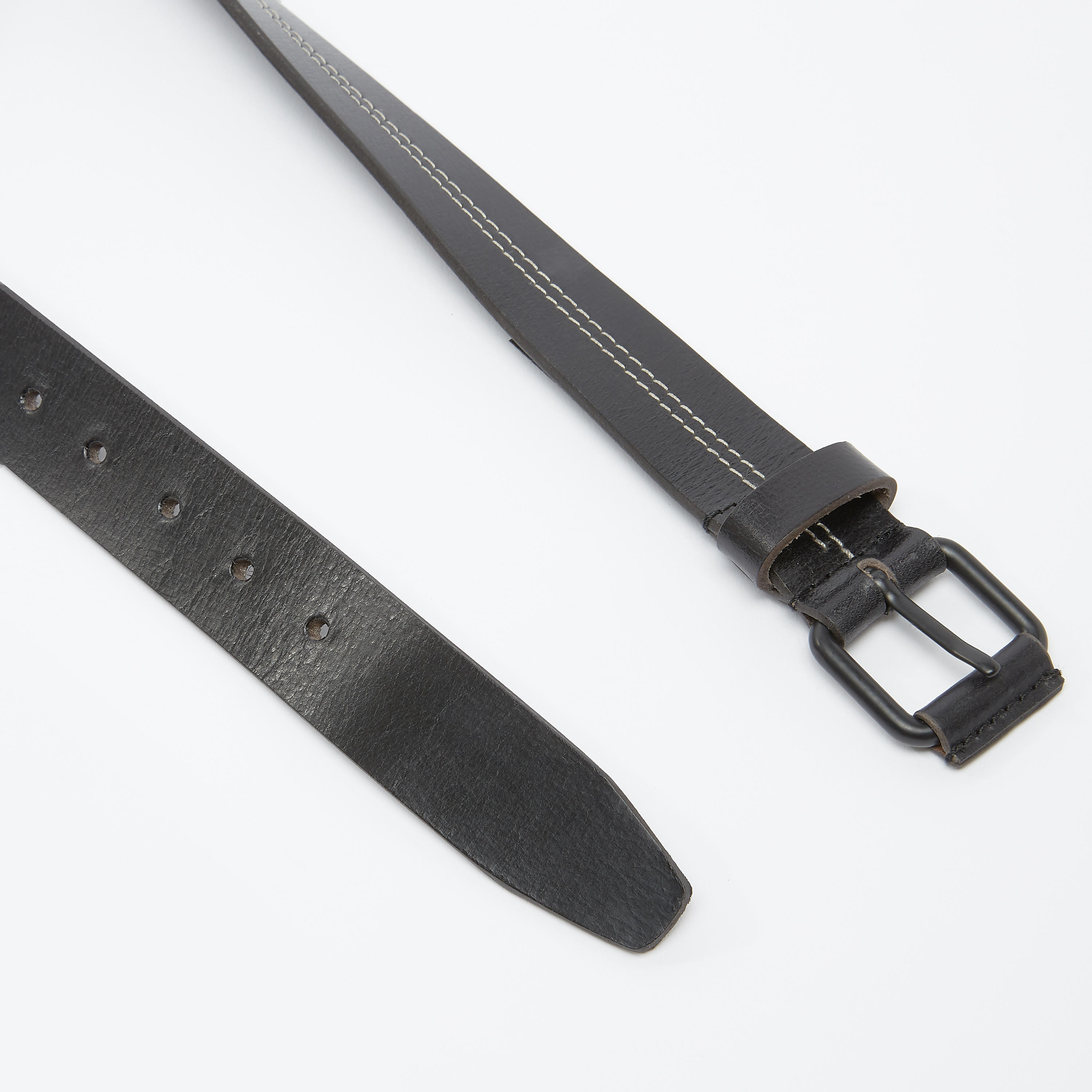 Textured Belt with Pin Buckle-men-beltsandwallets-belts-image-3
