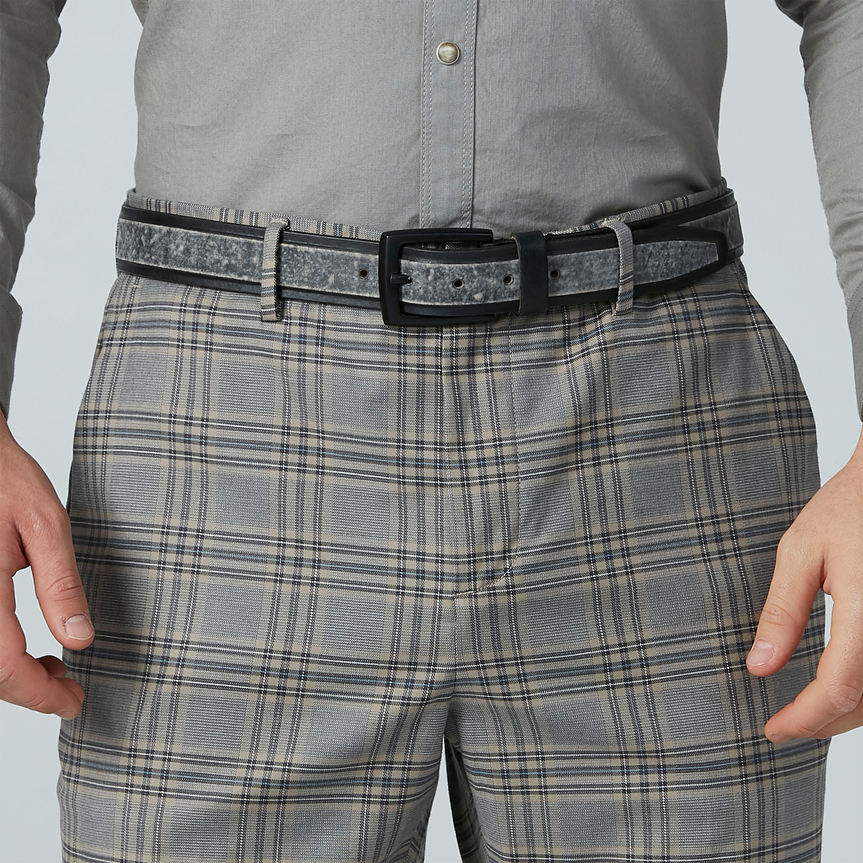 Textured Belt with Pin Buckle-men-beltsandwallets-belts-image-2