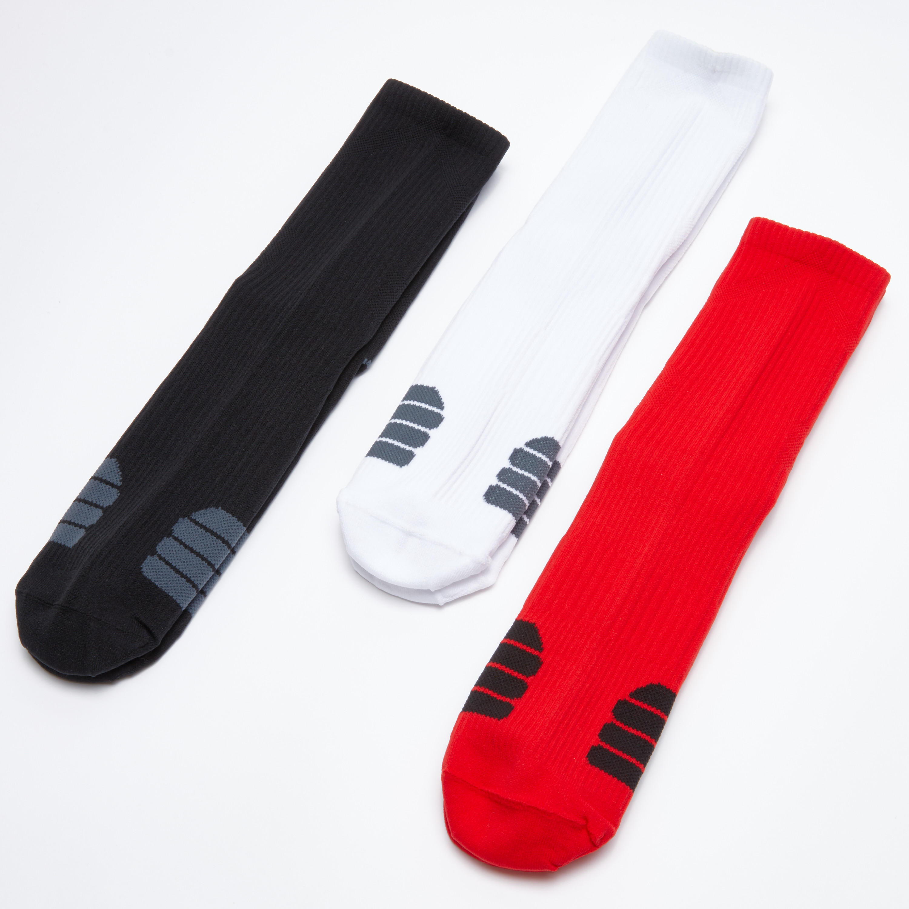 جوارب متوسطة الطول بطبعات - طقم من 3 أزواج-men-socks-image-1