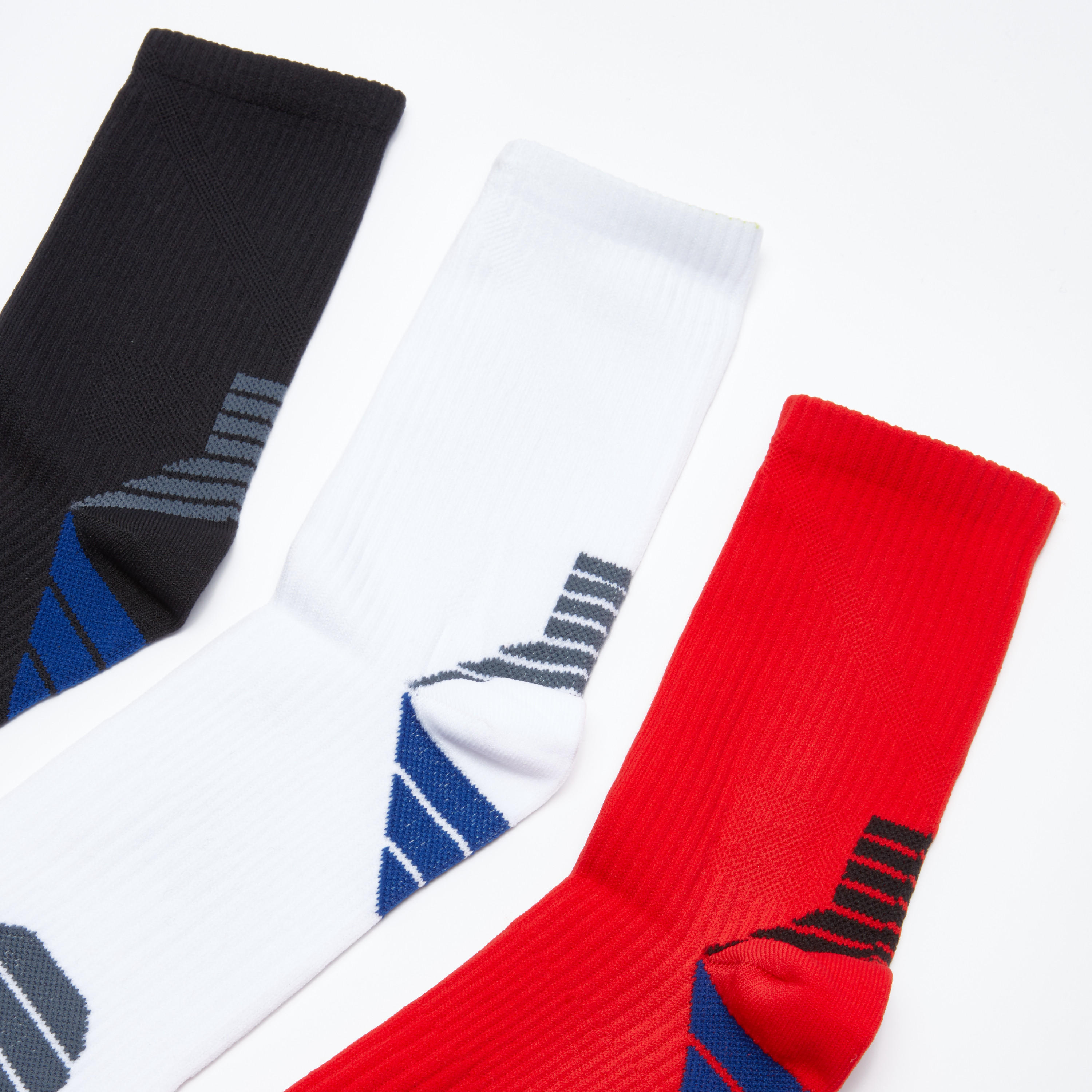 جوارب متوسطة الطول بطبعات - طقم من 3 أزواج-men-socks-image-3