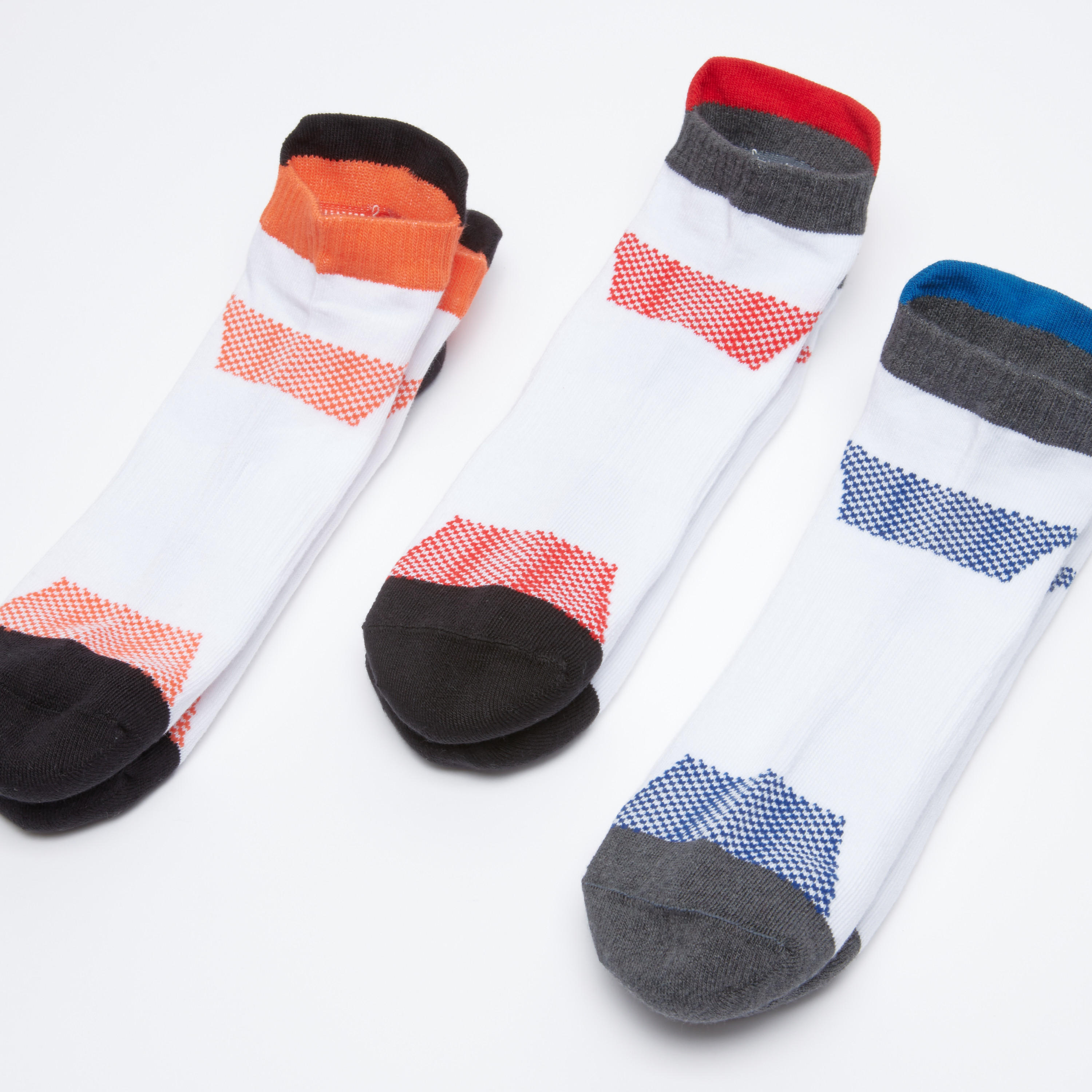 جوارب بطول الكاحل - طقم من 3 أزواج-men-socks-image-1