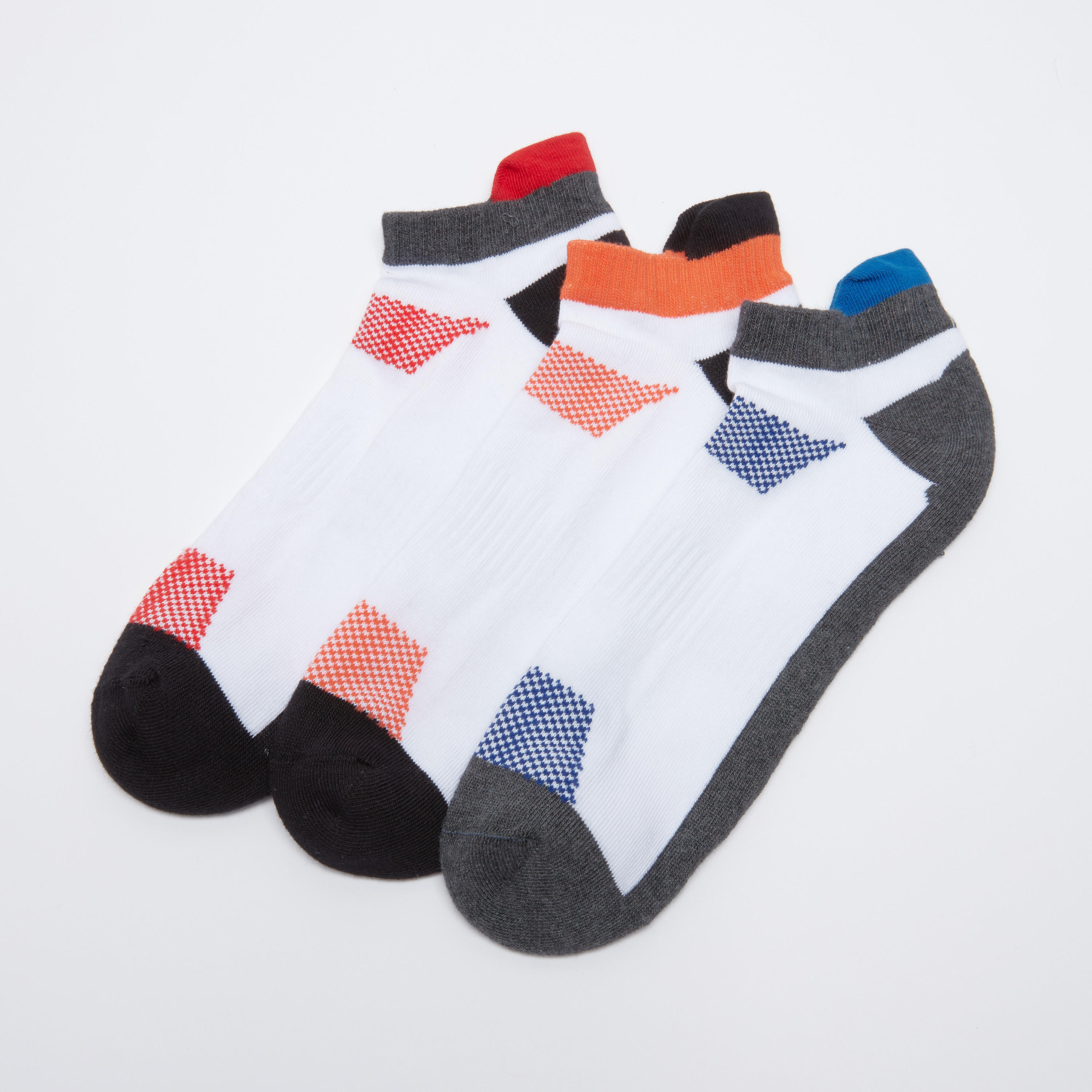 جوارب بطول الكاحل - طقم من 3 أزواج-men-socks-image-2