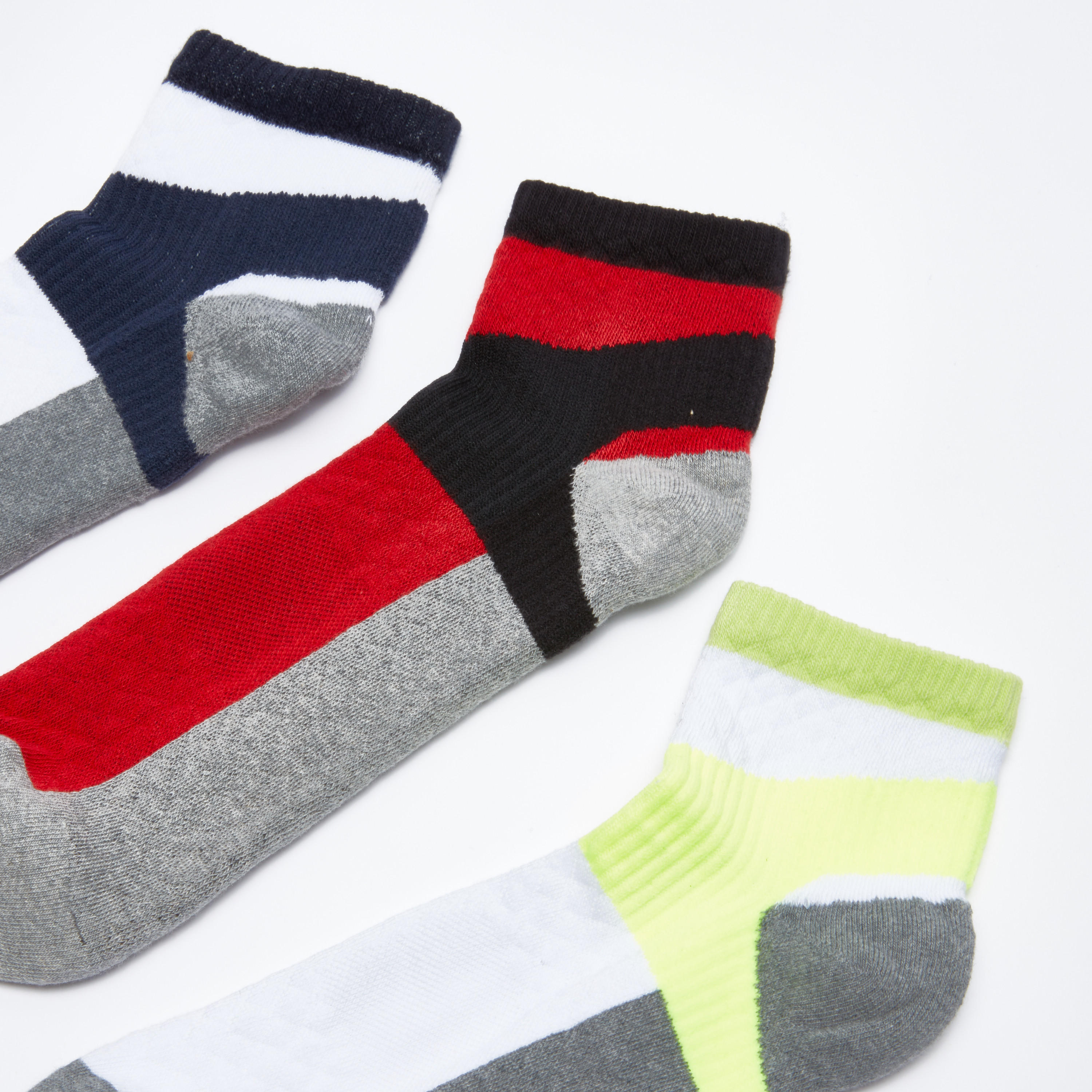 Printed Ankle Length Socks - Set of 3-men-socks-image-3