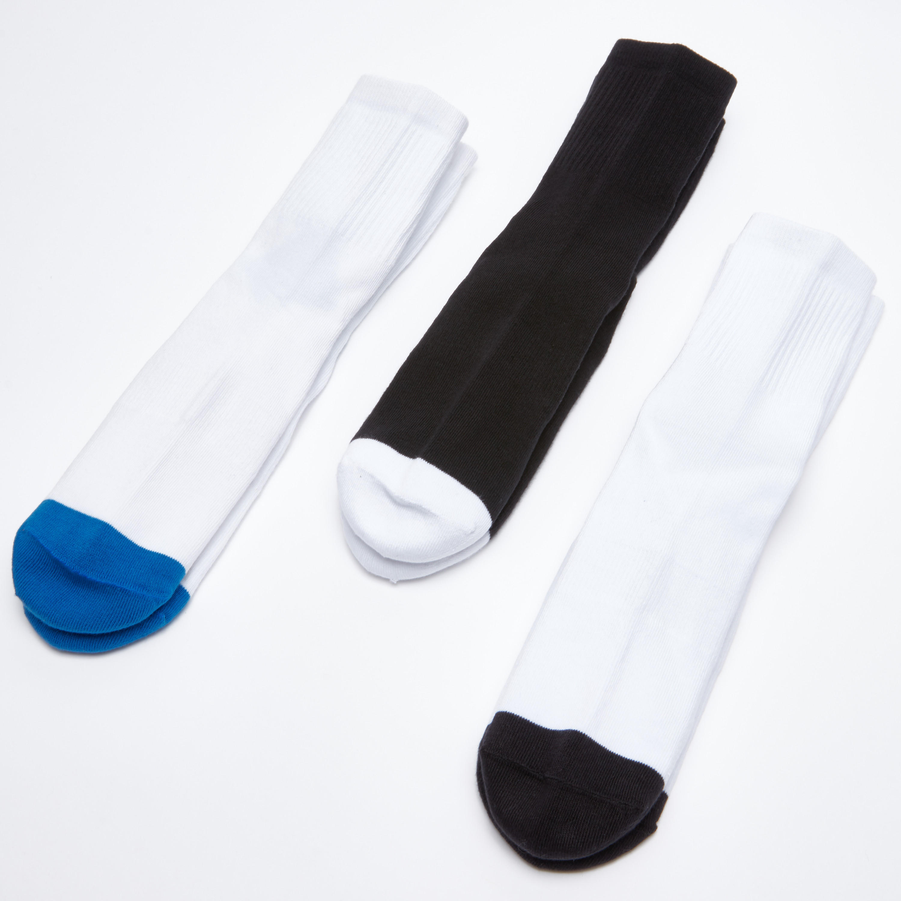 جوارب متوسطة الطول بطبعات - طقم من 3 أزواج-men-socks-image-3