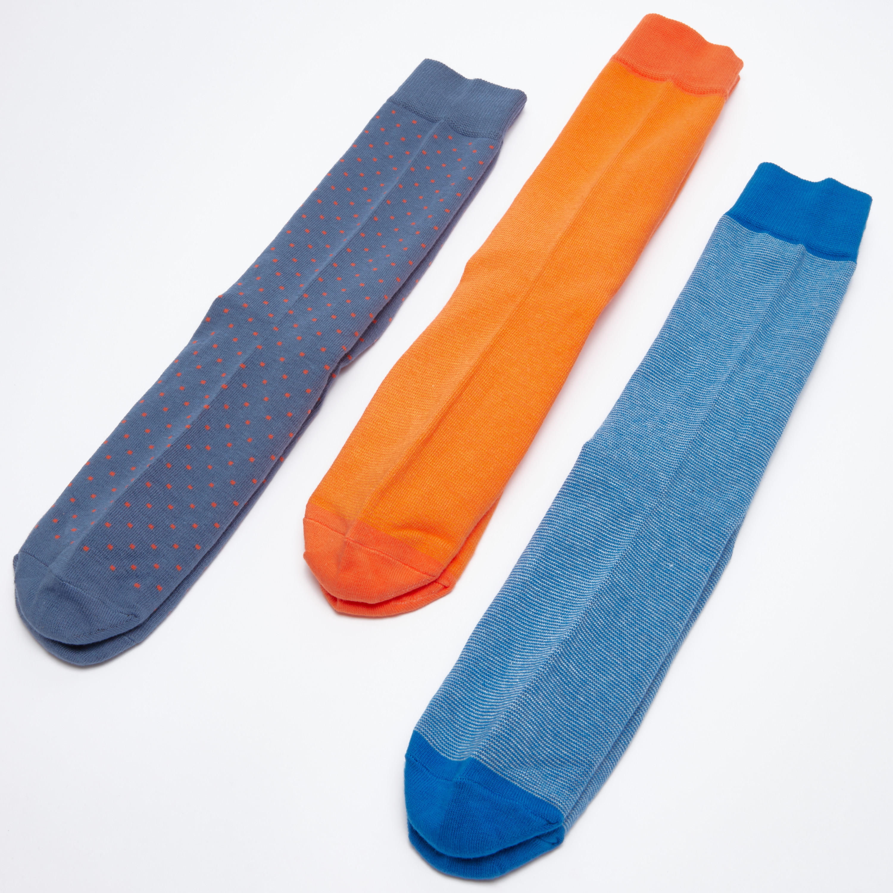 جوارب متوسطة الطول متنوعة - طقم من 3 أزواج-men-socks-image-1