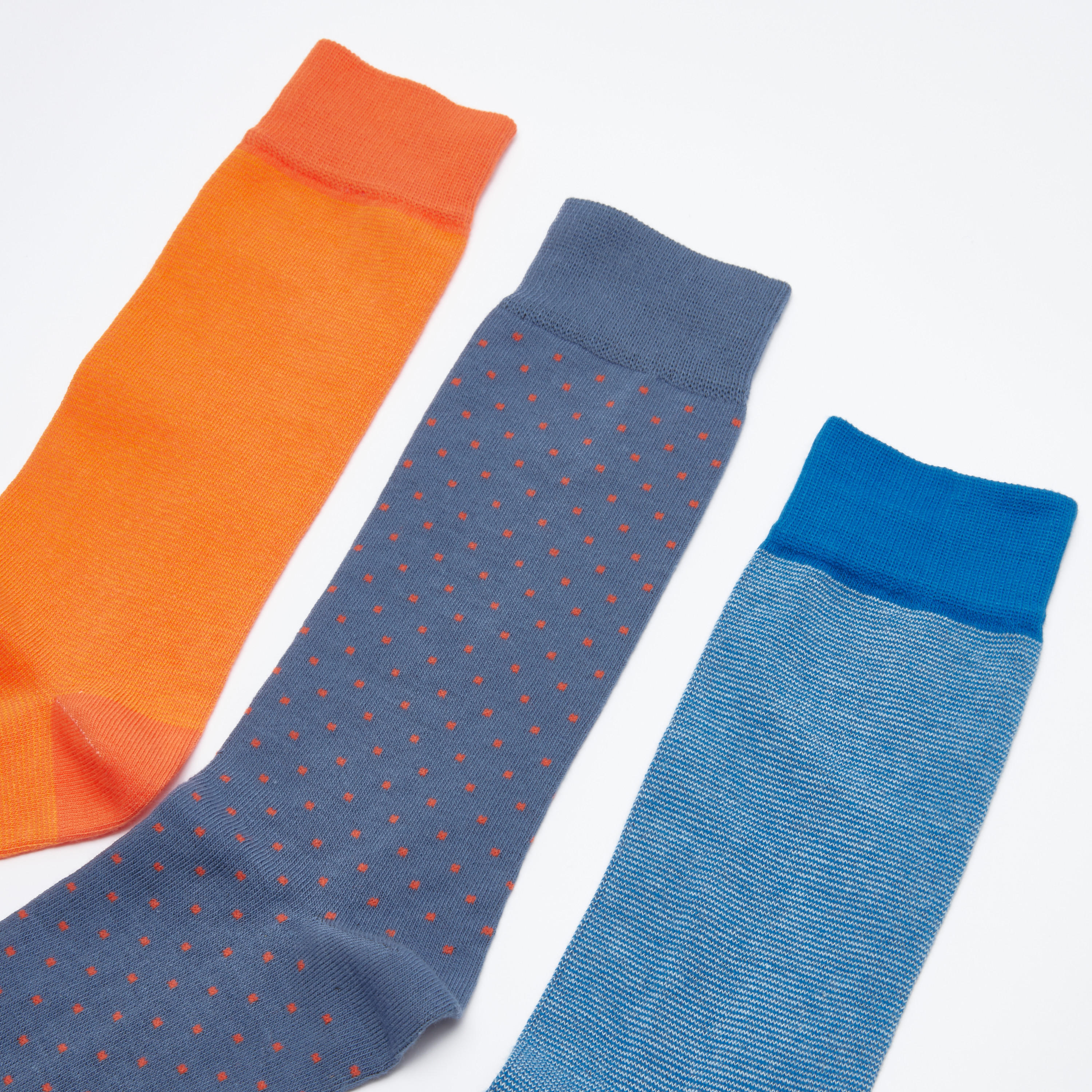 جوارب متوسطة الطول متنوعة - طقم من 3 أزواج-men-socks-image-3