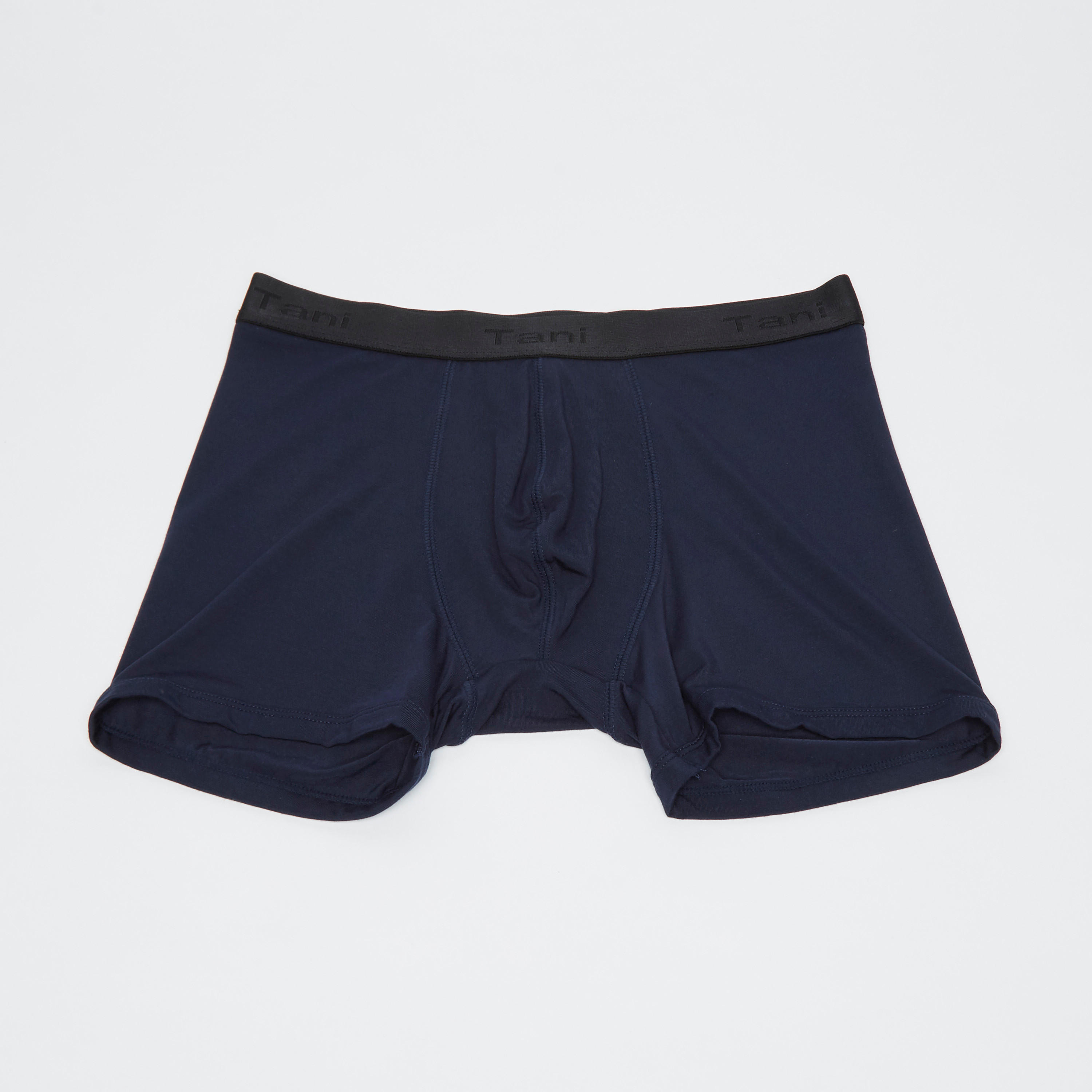 سراويل بوكسر سادة بخصر مطّاطي-men-clothing-innerwear-underwear-image-3
