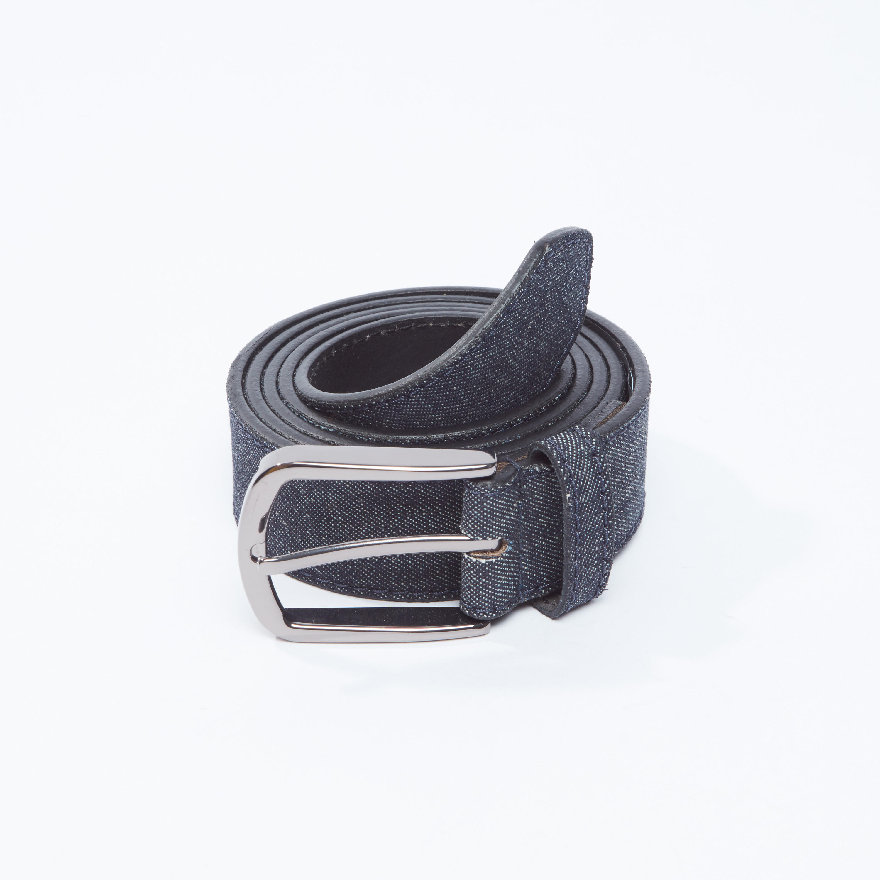 حزام بارز الملمس بإبزيم بدبوس-men-beltsandwallets-belts-image-3