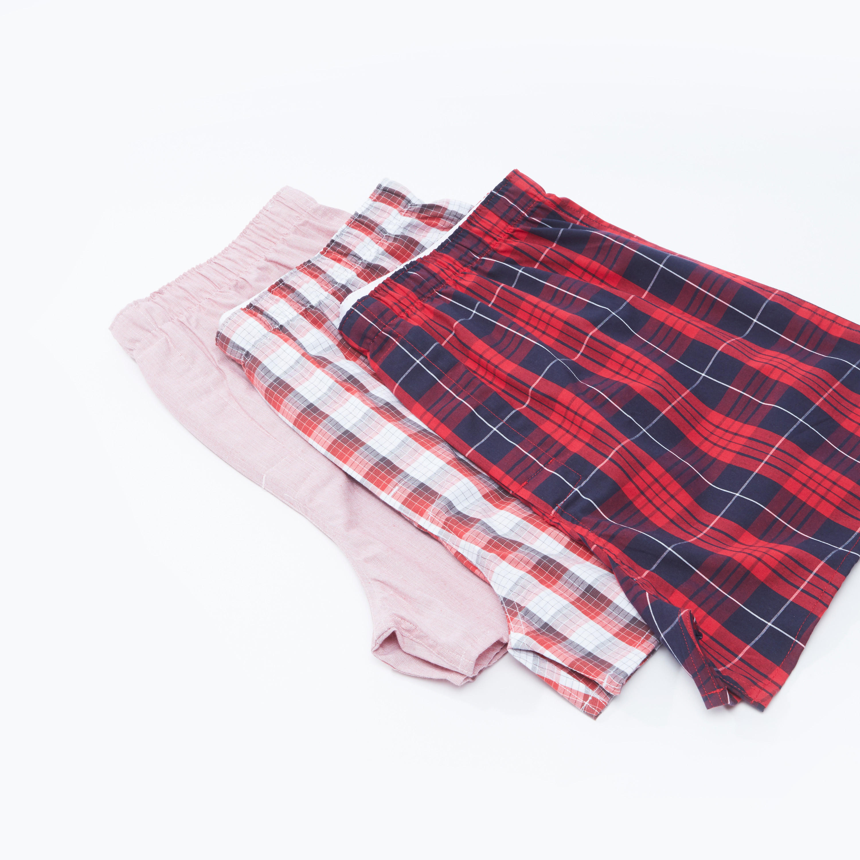 سراويل بوكسر متنوعة بخصر مطّاطي - طقم من 3 قطع-men-clothing-innerwear-underwear-image-3