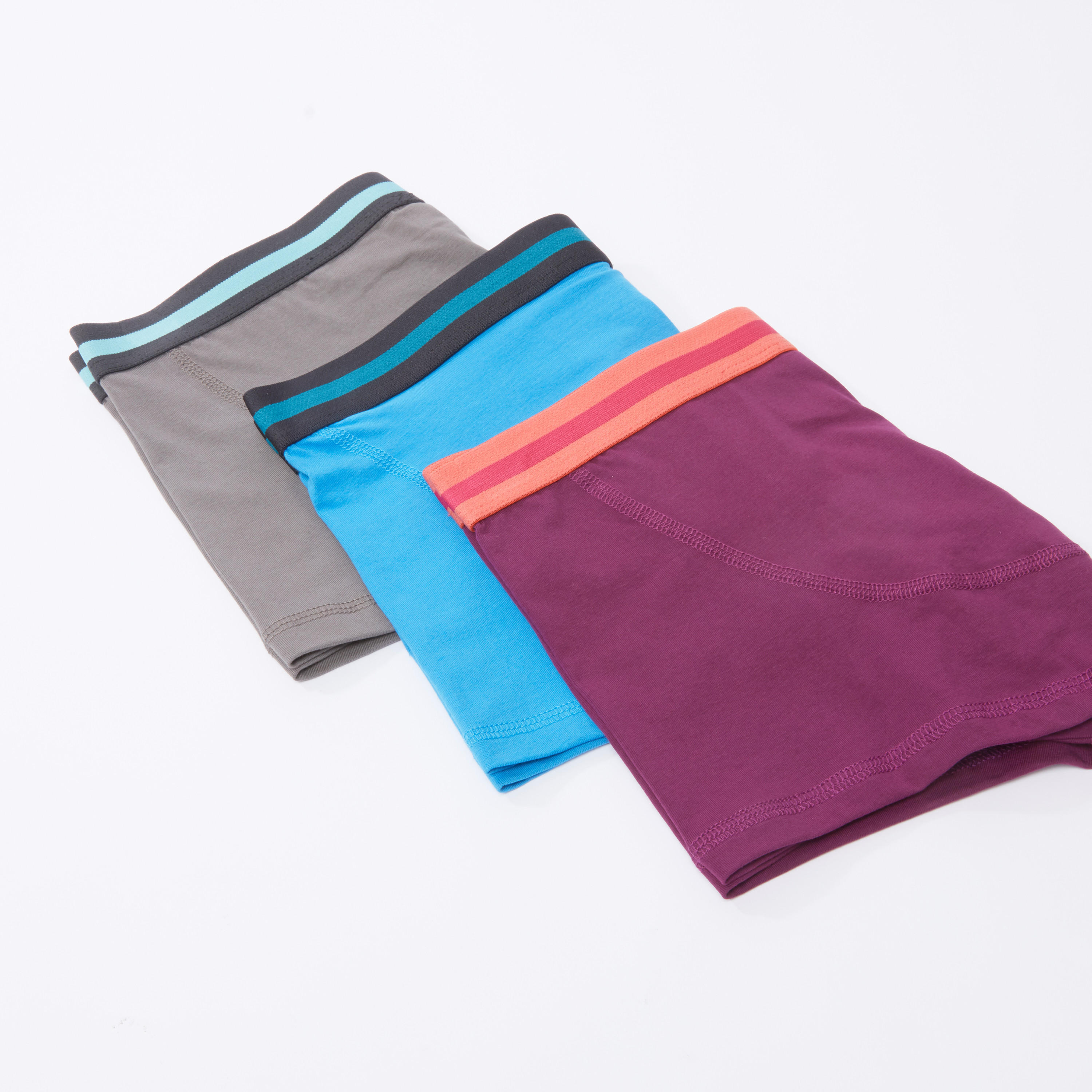 Set of 3 - Solid Boxers with Elasticised Waistband-men-clothing-innerwear-underwear-image-3