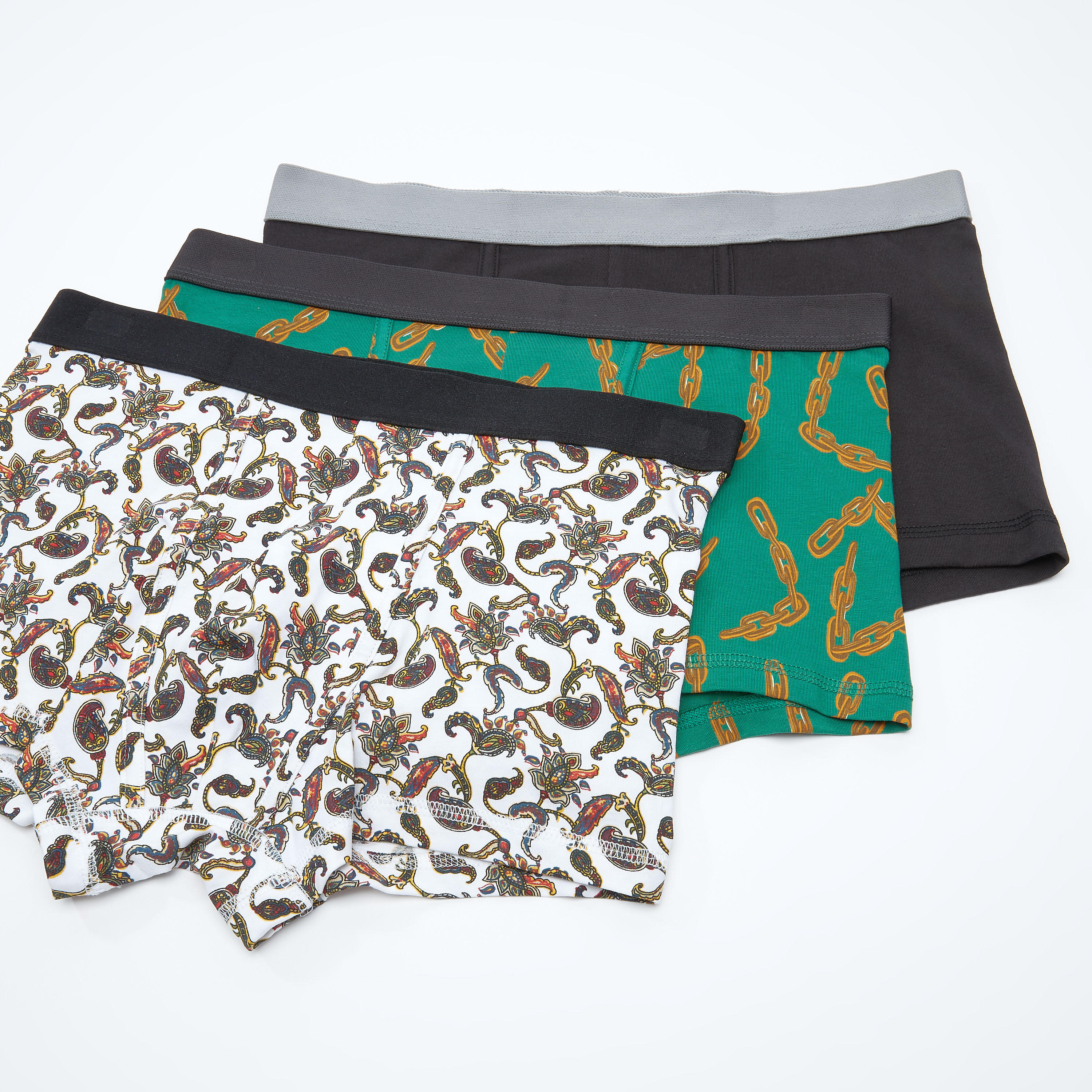 سراويل داخلية متنوعة بخصر مطّاطي عريض - طقم من 3 قطع-men-clothing-innerwear-underwear-image-3
