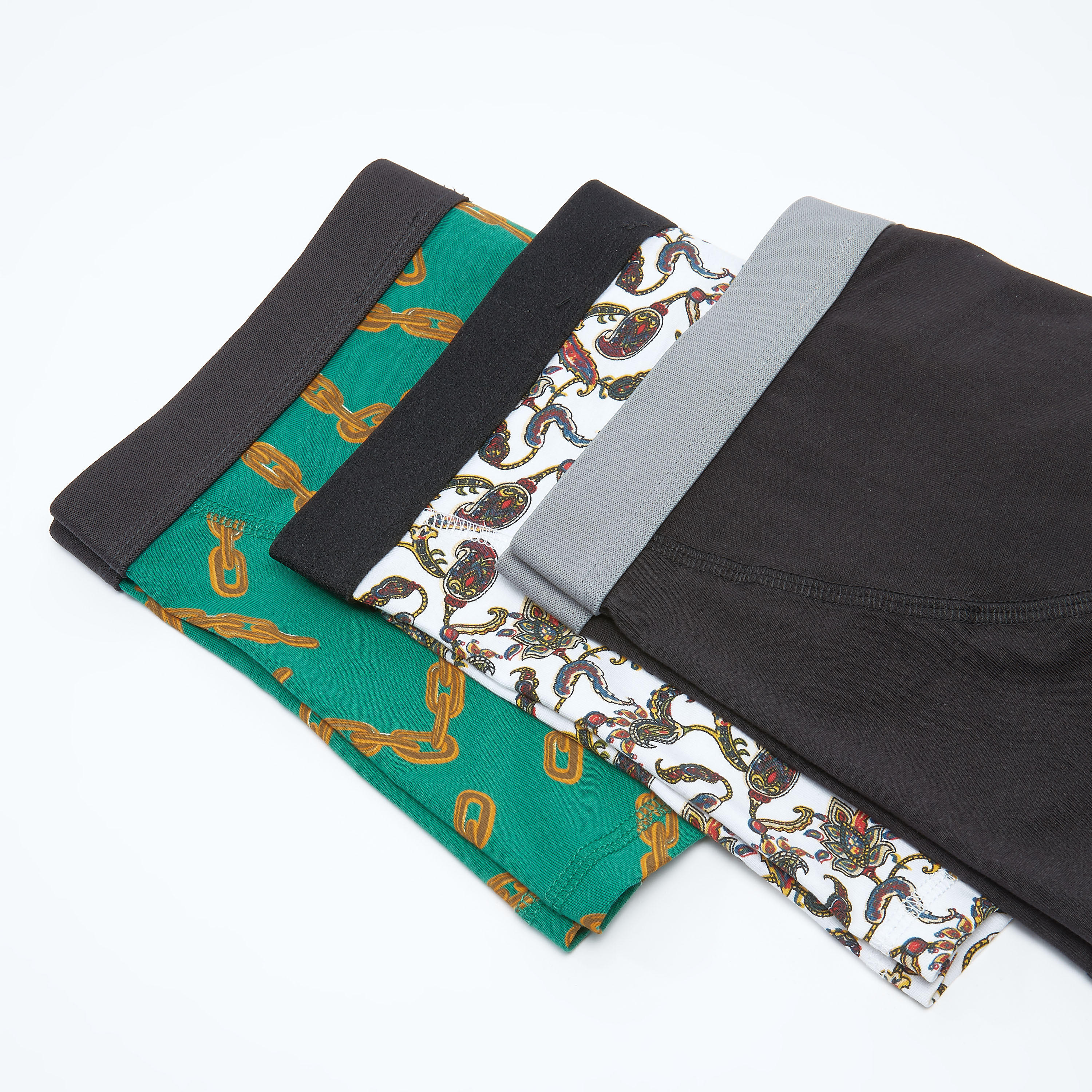 سراويل داخلية متنوعة بخصر مطّاطي عريض - طقم من 3 قطع-men-clothing-innerwear-underwear-image-1