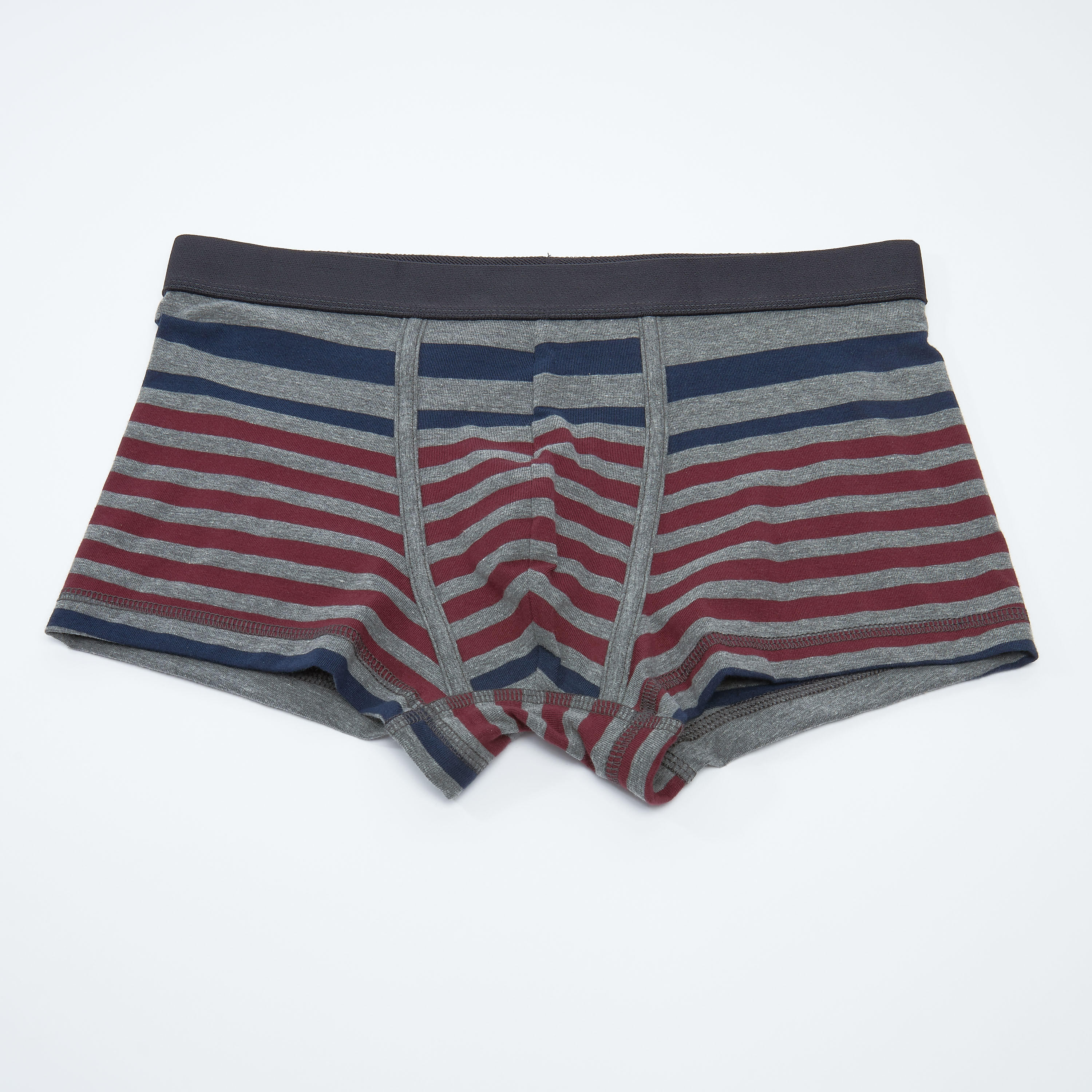 سراويل داخلية مقلّمة بخصر مطّاطي عريض - طقم من 3 قطع-men-clothing-innerwear-underwear-image-2