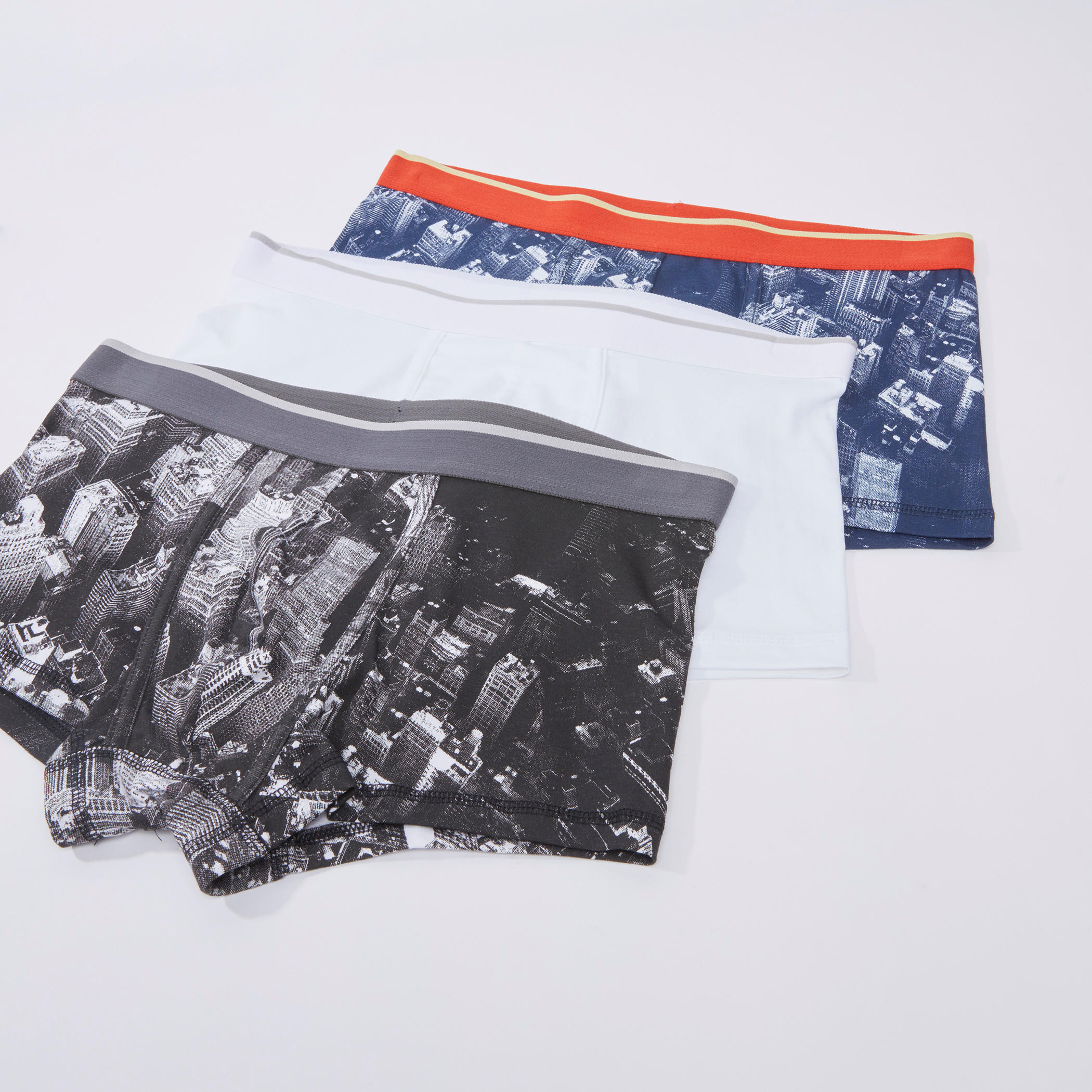 سراويل داخلية متنوعة بخصر مطّاطي عريض - طقم من 3 قطع-men-clothing-innerwear-underwear-image-1