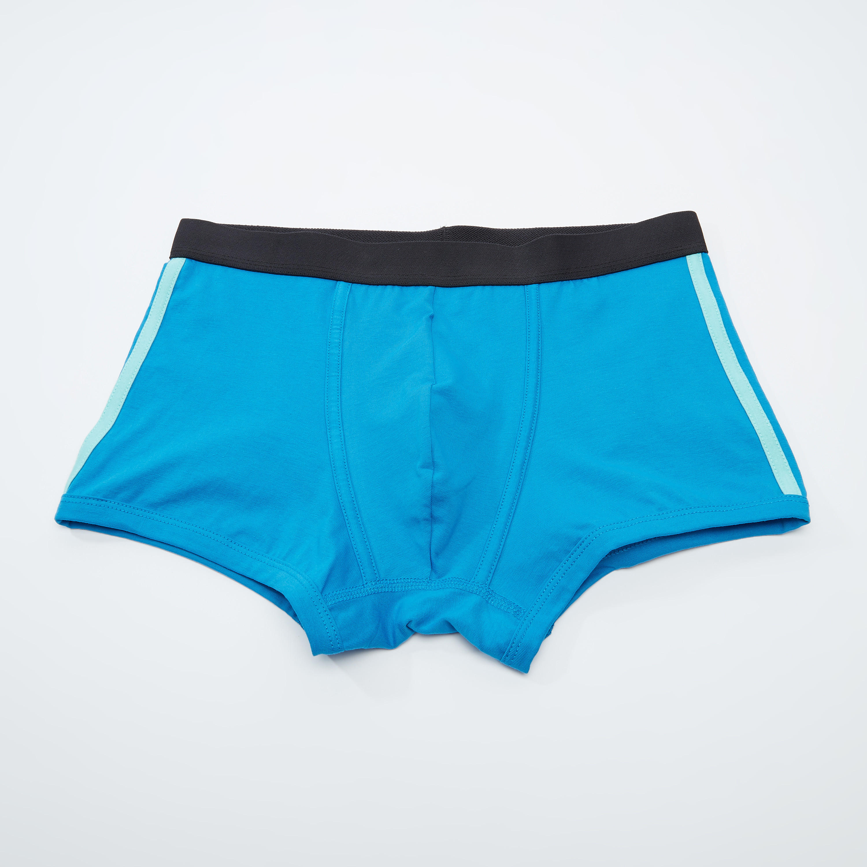 سراويل داخلية سادة بخصر مطّاطي عريض - طقم من 3 قطع-men-clothing-innerwear-underwear-image-2