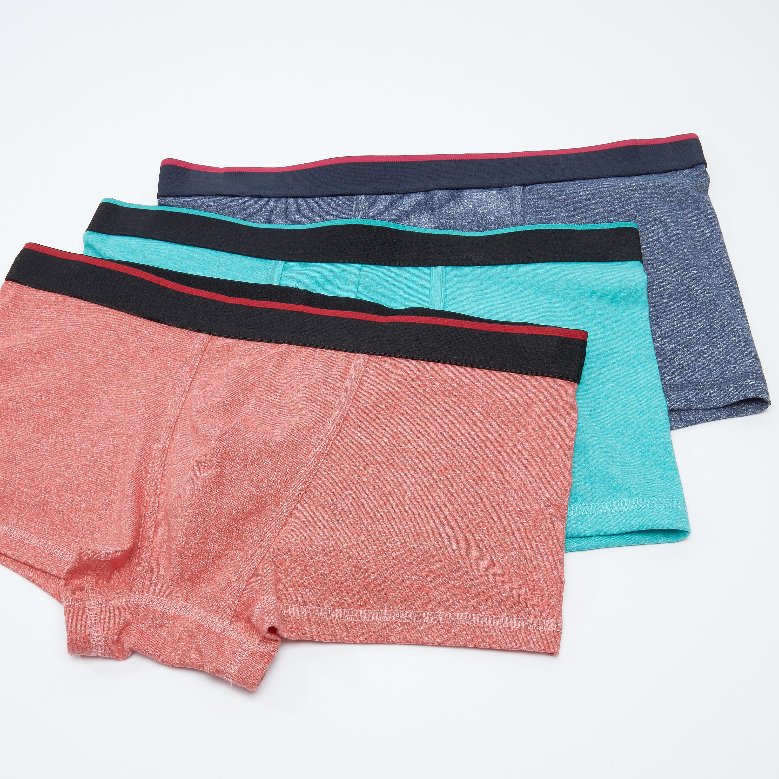 سراويل داخلية متنوعة بخصر مطّاطي عريض - طقم من 3 قطع-men-clothing-innerwear-underwear-image-1