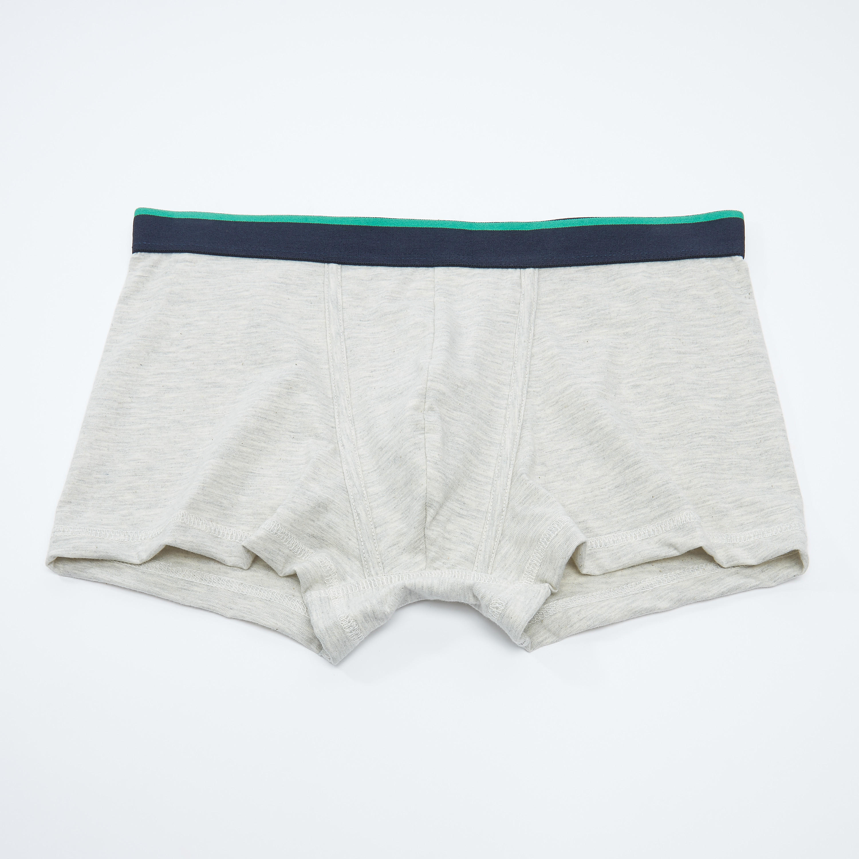 سراويل داخلية سادة بخصر مطّاطي عريض - طقم من 3 قطع-men-clothing-innerwear-underwear-image-2