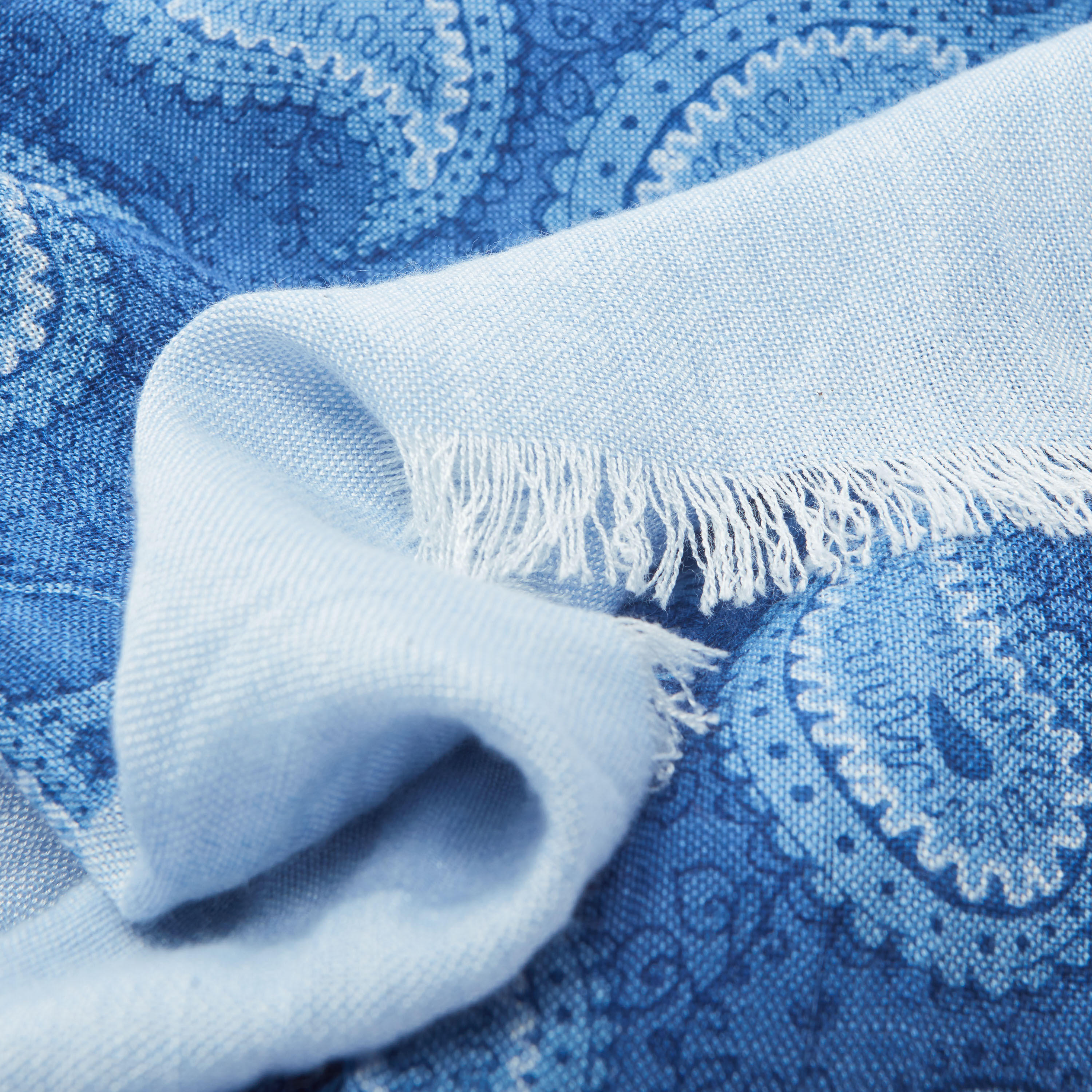 Printed Scarf with Fringes-men-scarvesandgloves-image-2