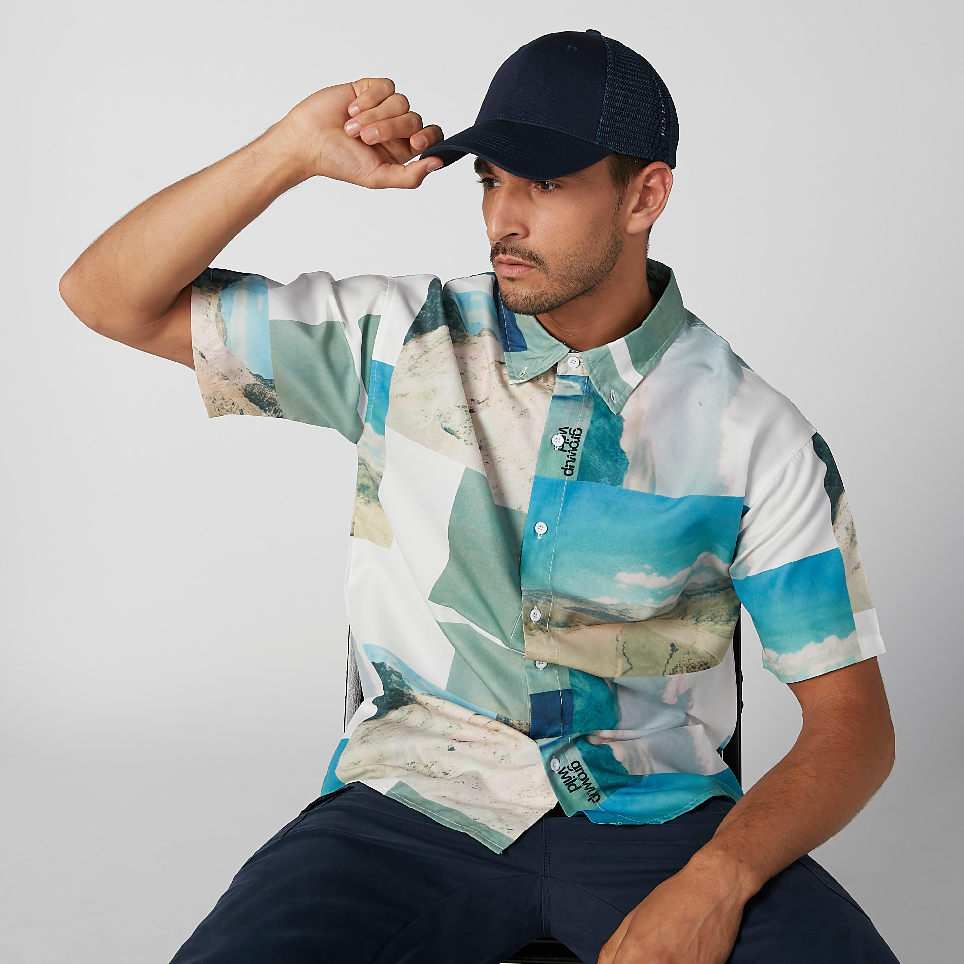 كاب سادة بإبزيم إغلاق-men-caps-image-2