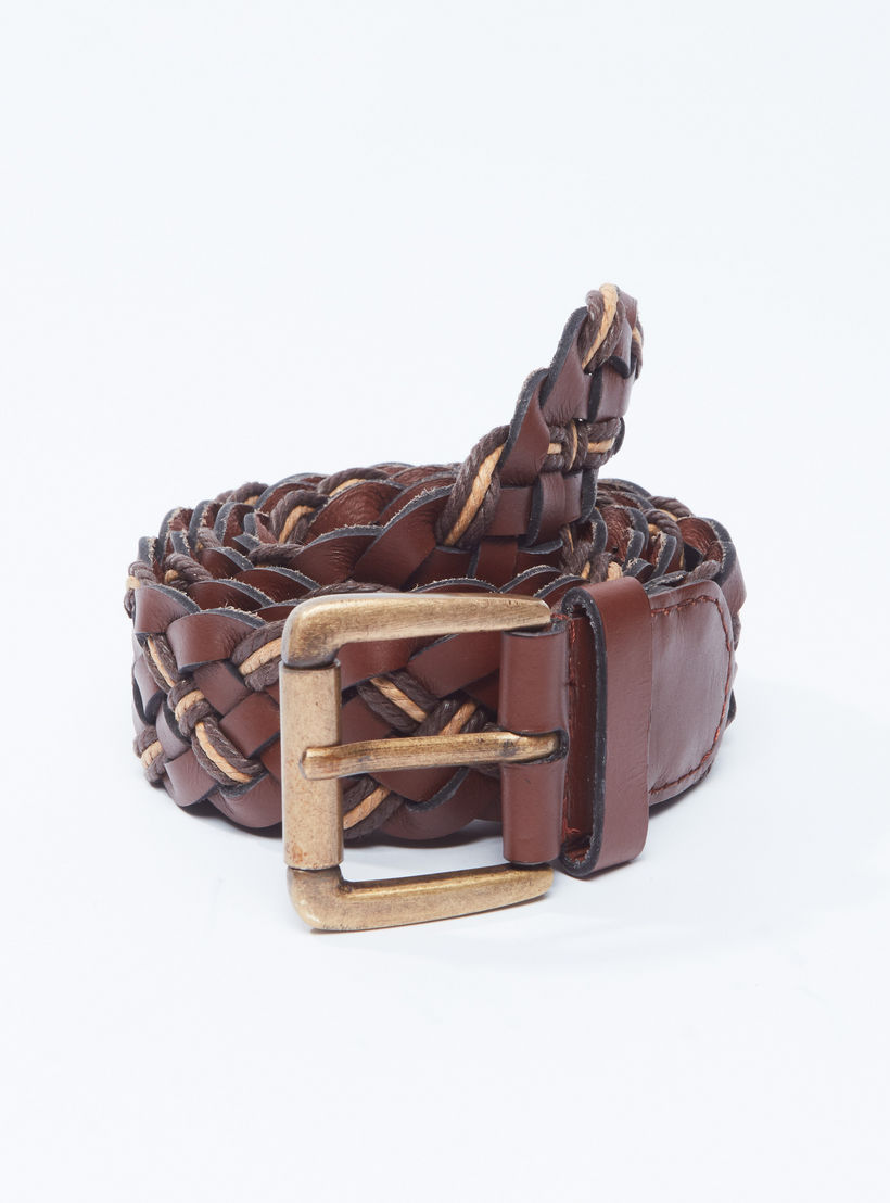 Textured Belt with Pin Buckle-men-beltsandwallets-belts-image-1