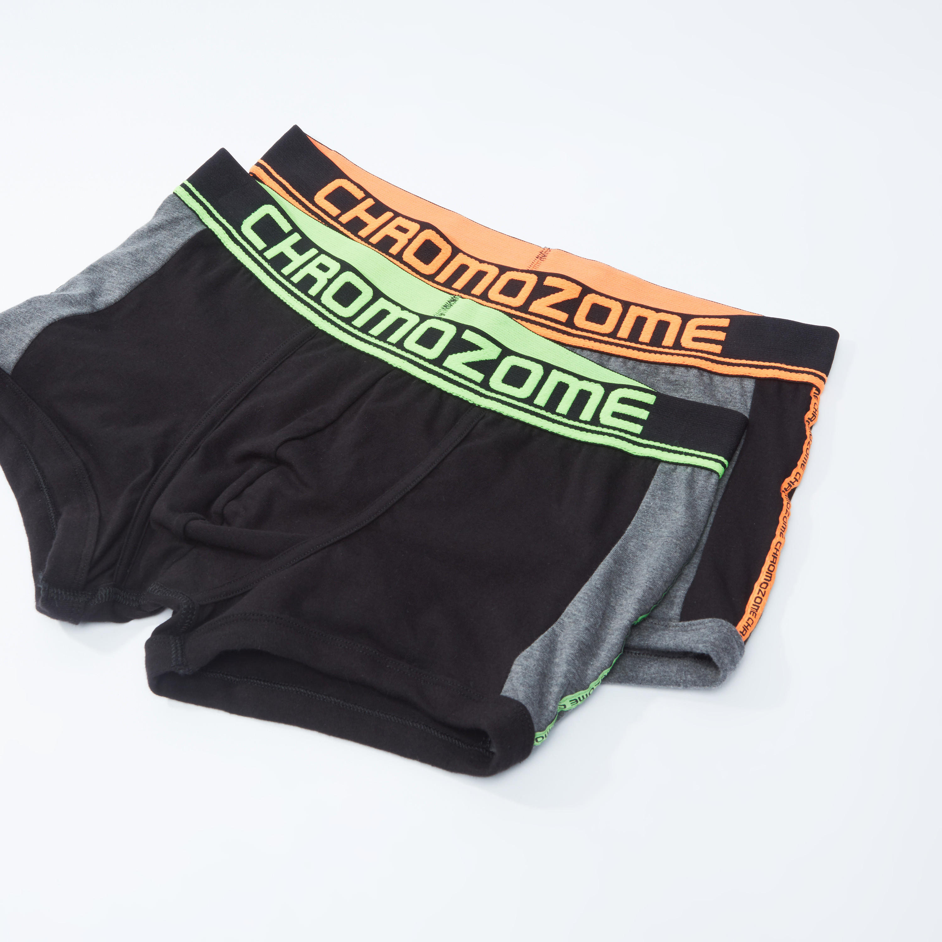 سراويل بوكسر بخصر مطّاطي وطبعات - طقم من قطعتين-men-clothing-innerwear-underwear-image-1