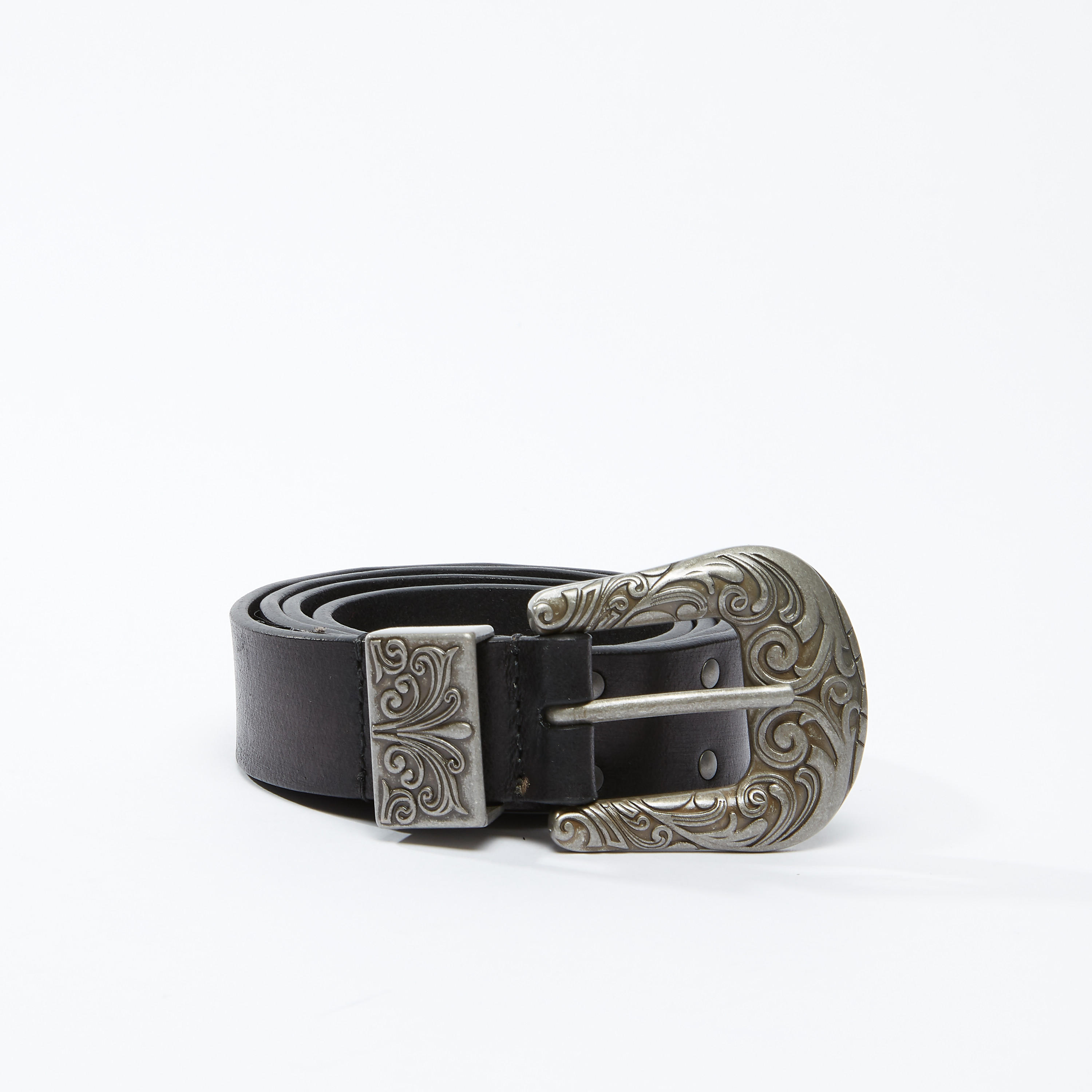 Textured Belt with Pin Buckle-men-beltsandwallets-belts-image-1