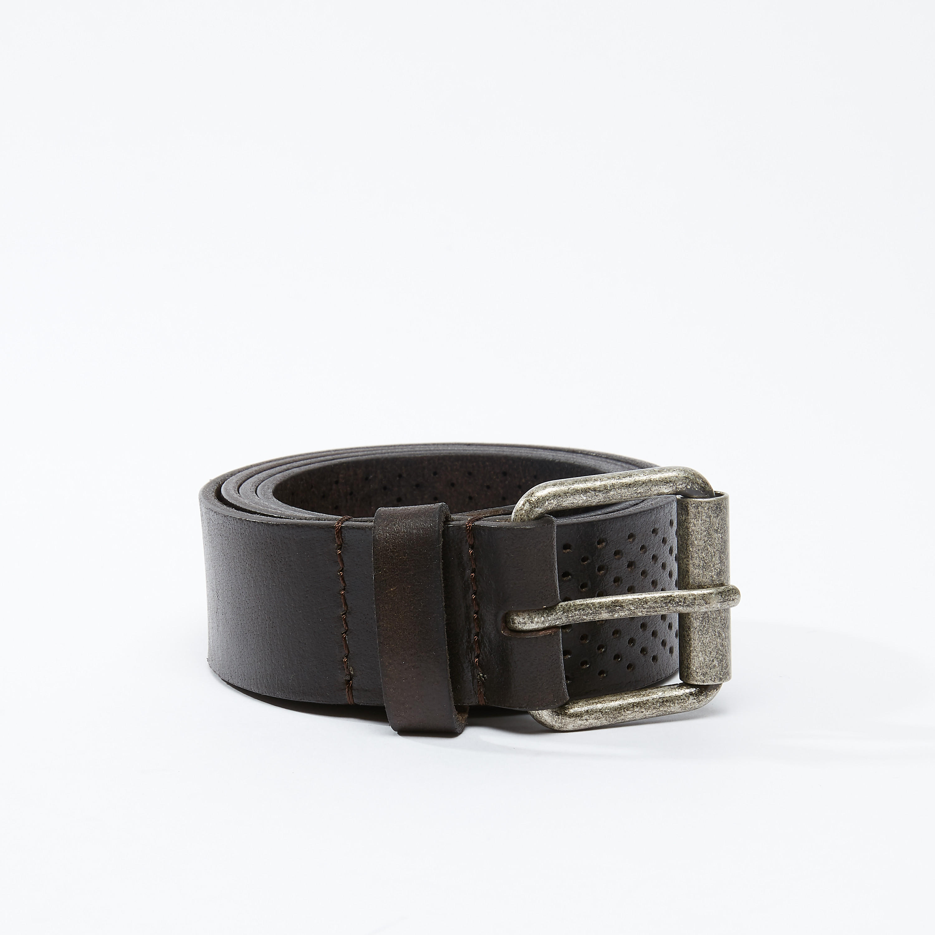 Texture Belt with Pin Buckle Closure-men-beltsandwallets-belts-image-1