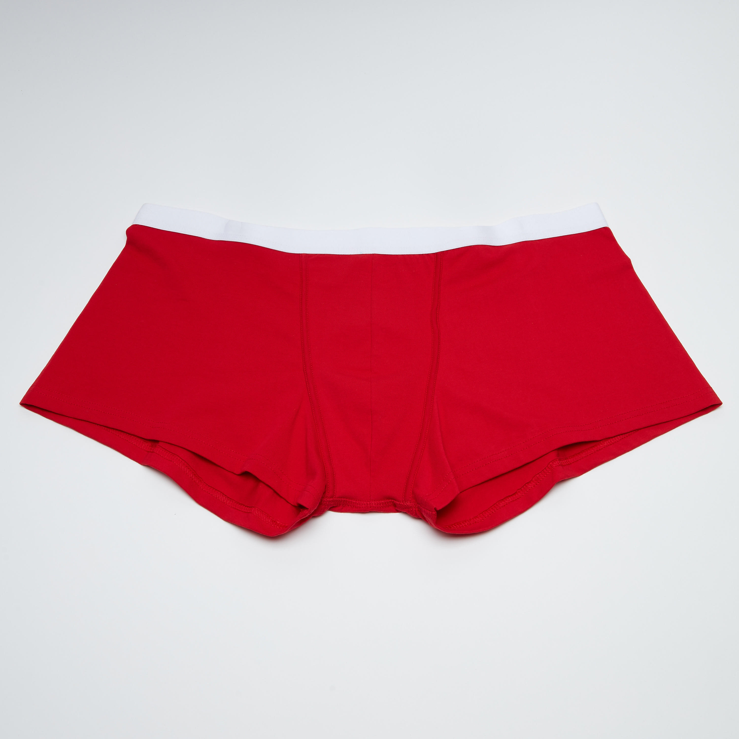 Set of 3 - Plain Trunks with Wide Elasticised Waistband-men-clothing-innerwear-underwear-image-2