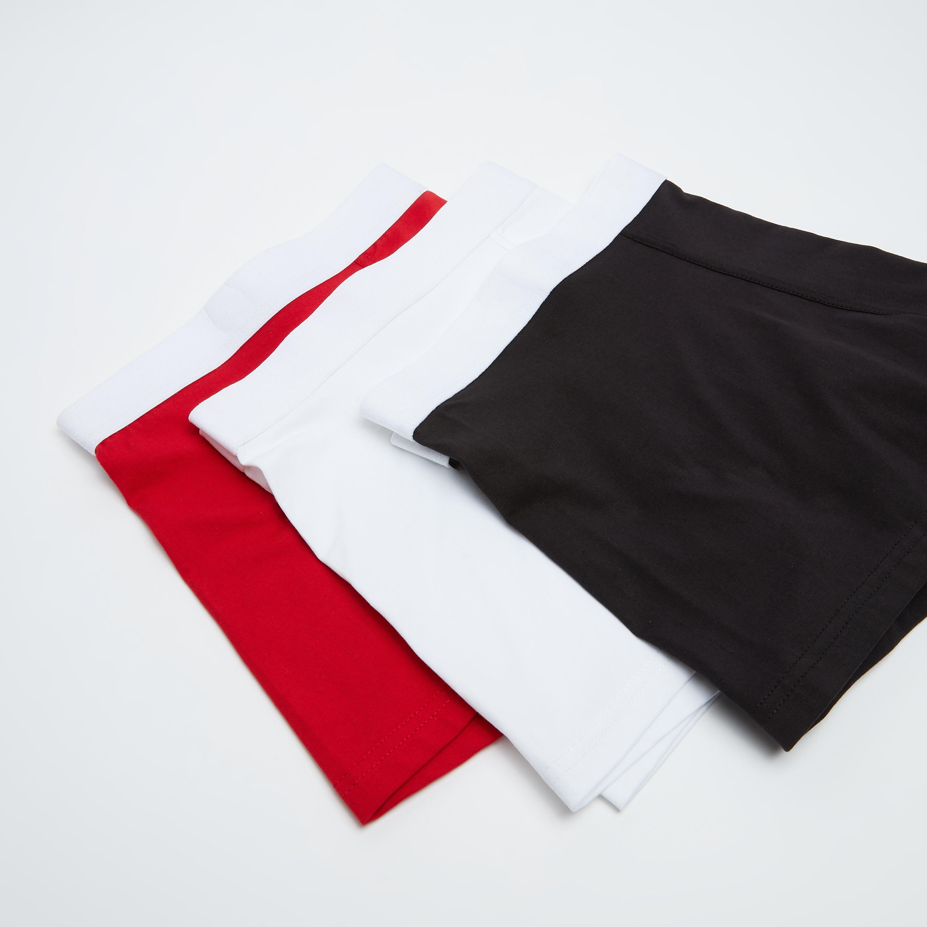 Set of 3 - Plain Trunks with Wide Elasticised Waistband-men-clothing-innerwear-underwear-image-3