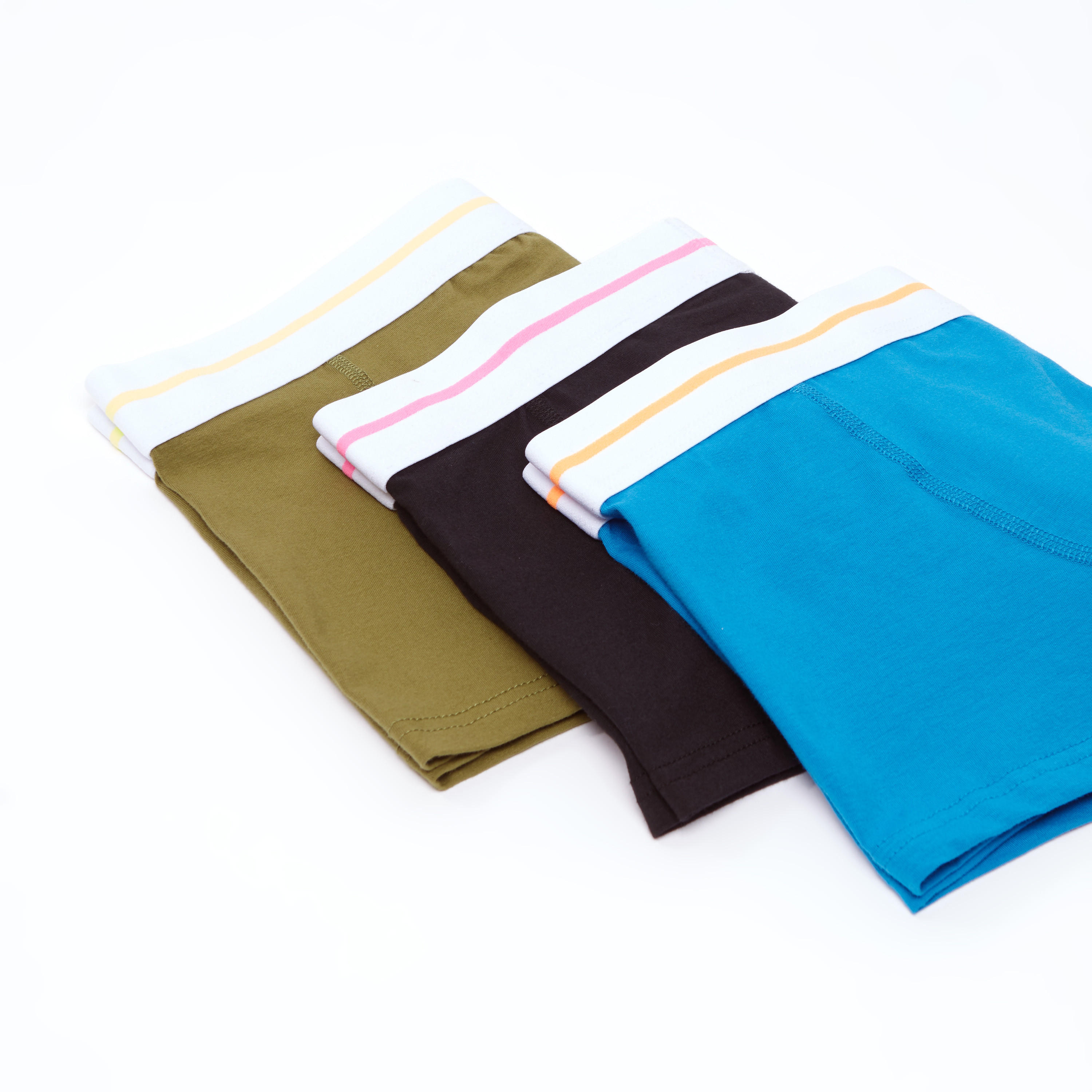 سراويل داخلية سادة بخصر مطّاطي عريض - طقم من 3 قطع-men-clothing-innerwear-underwear-image-3