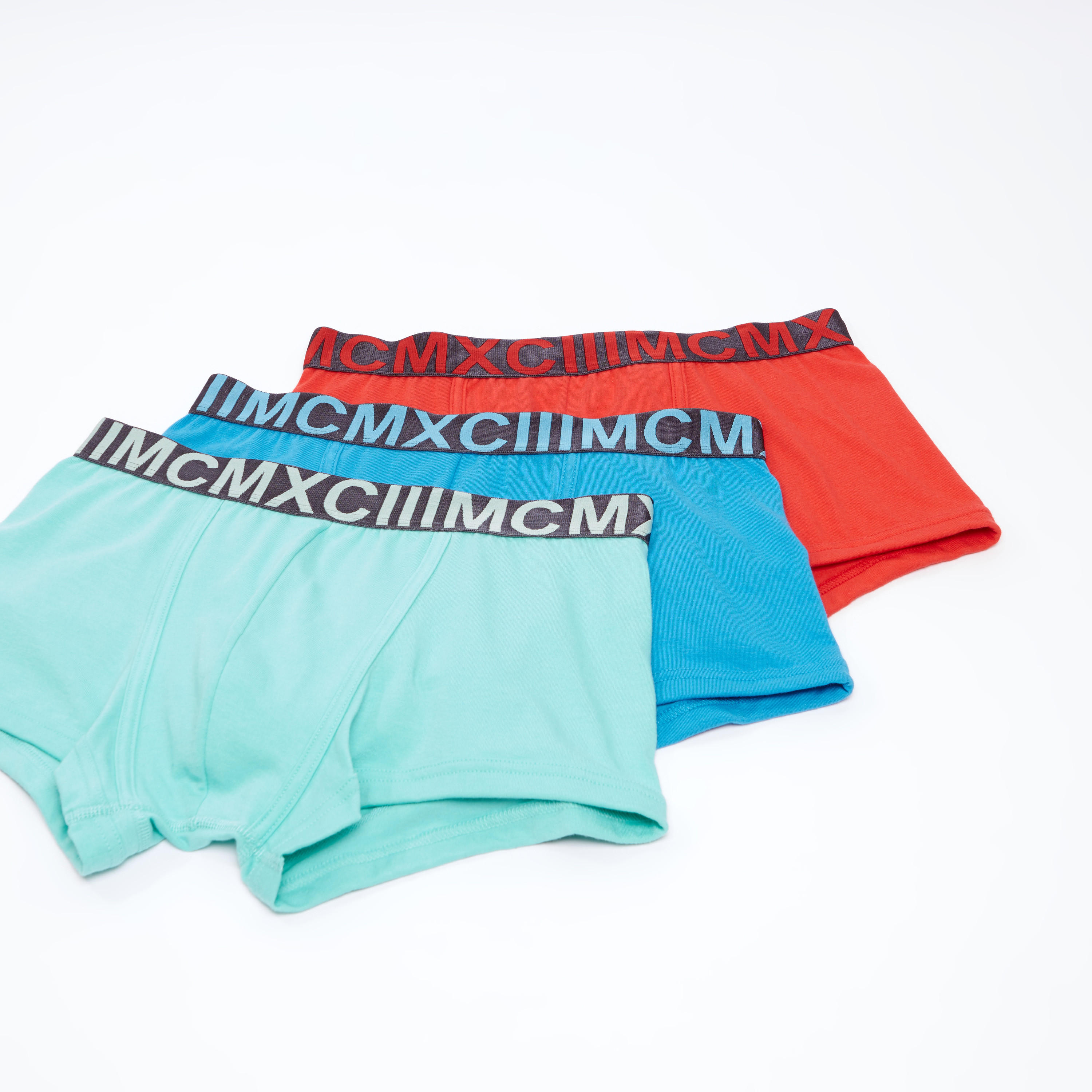 سراويل داخلية سادة بخصر مطّاطي عريض بطبعات - طقم من 3 قطع-men-clothing-innerwear-underwear-image-1