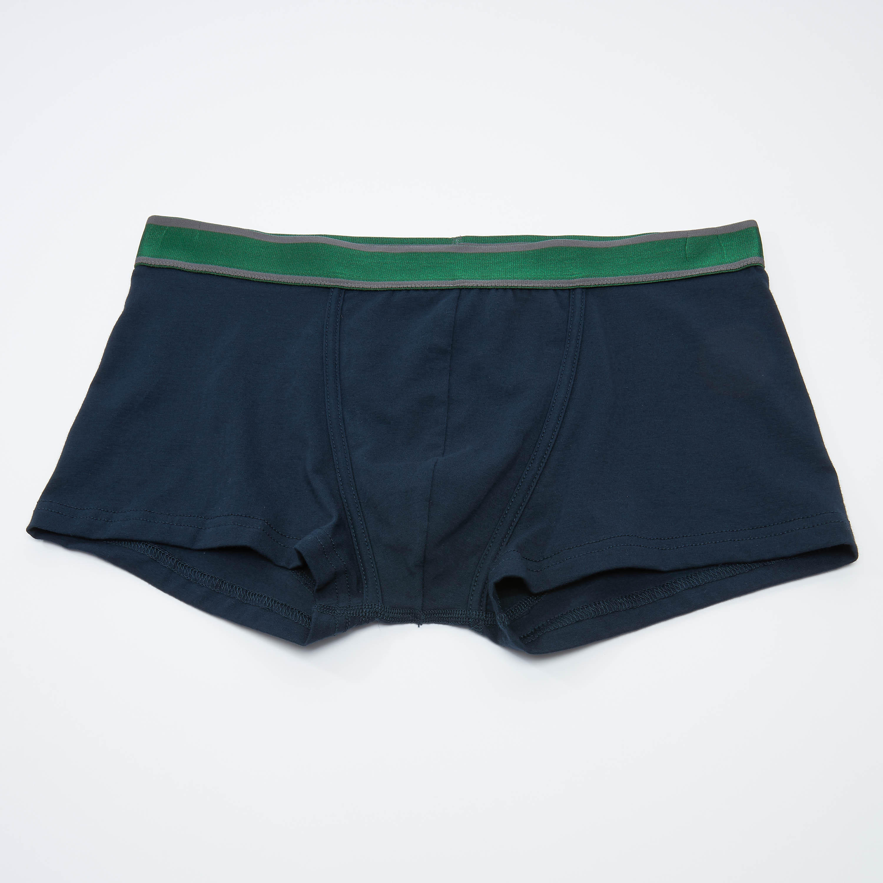 سراويل داخلية سادة بخصر مطّاطي عريض - طقم من 3 قطع-men-clothing-innerwear-underwear-image-2